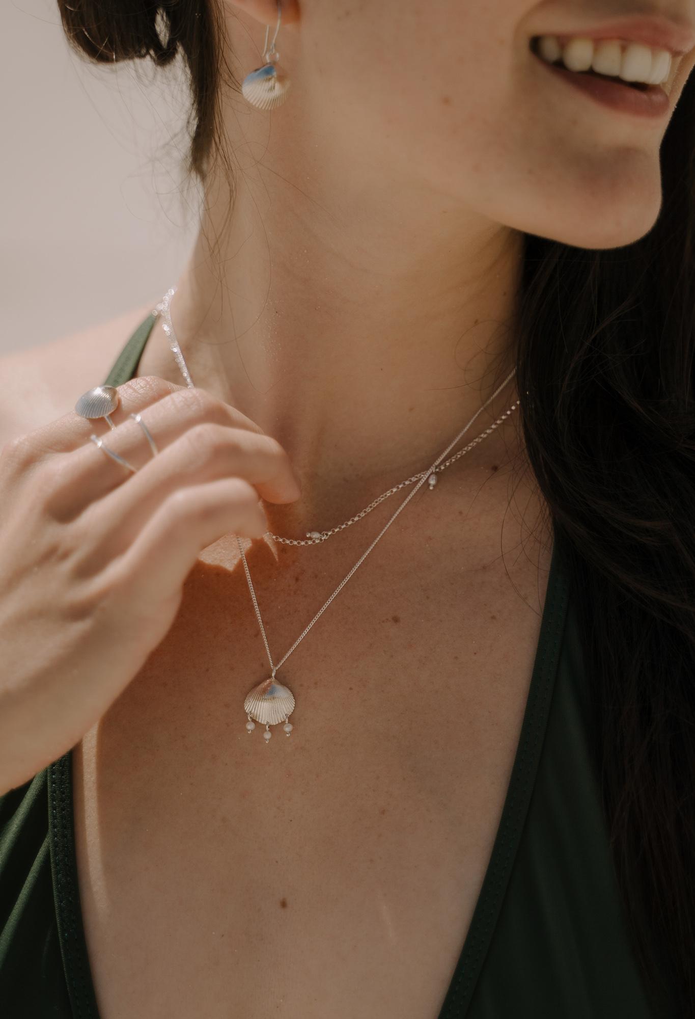Kinkel Jewelry - Calico Pearl Necklace — view 4