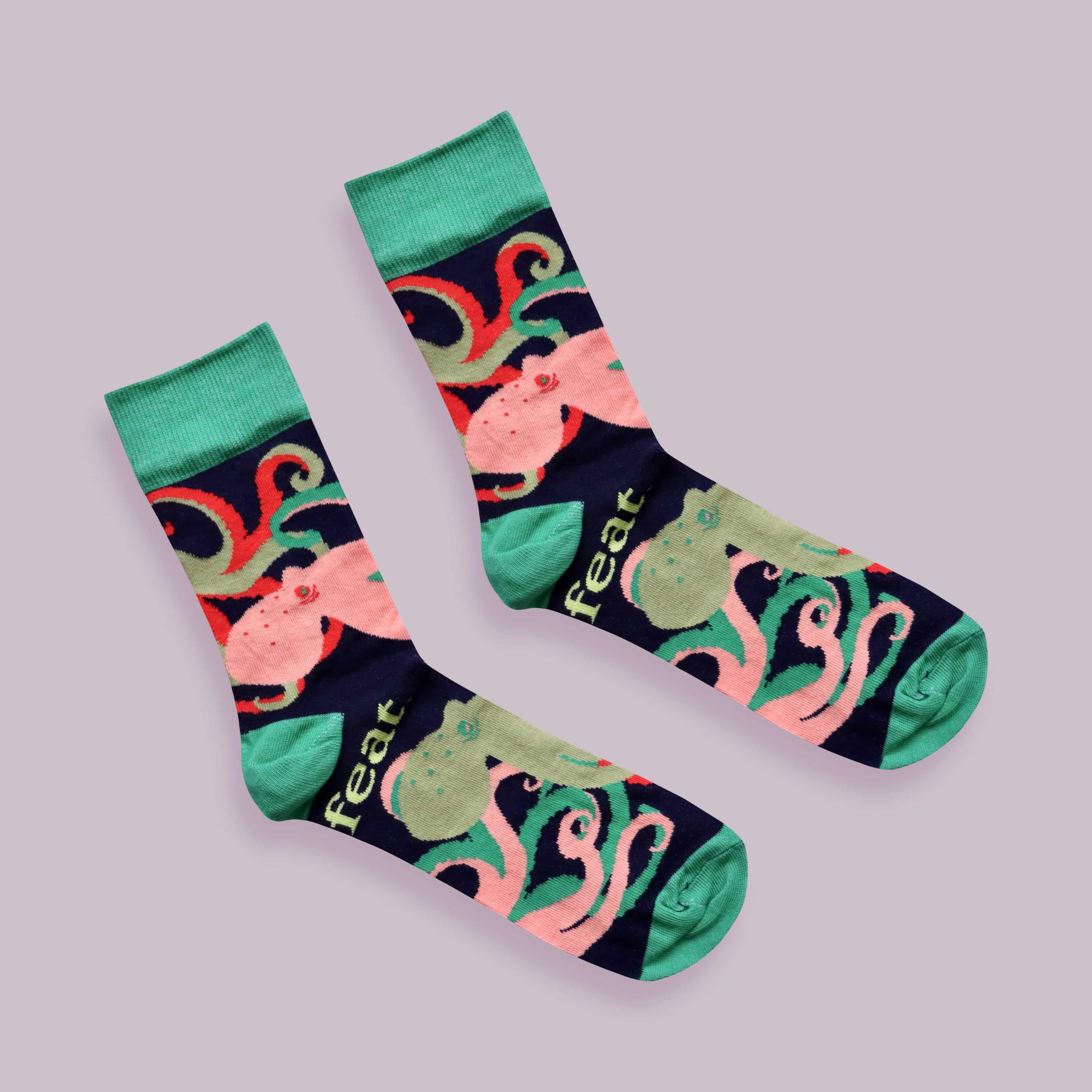 Tangled Octopus Socks — view 3