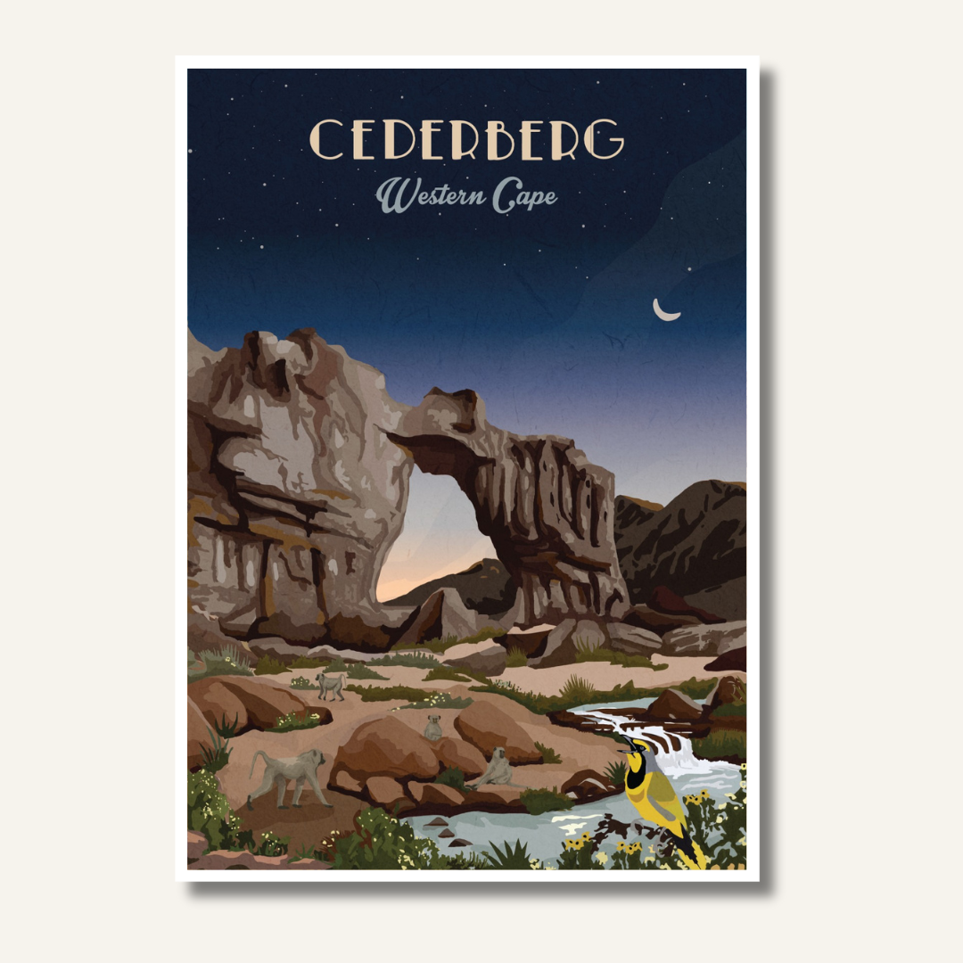 Cederberg Travel Poster — view 1