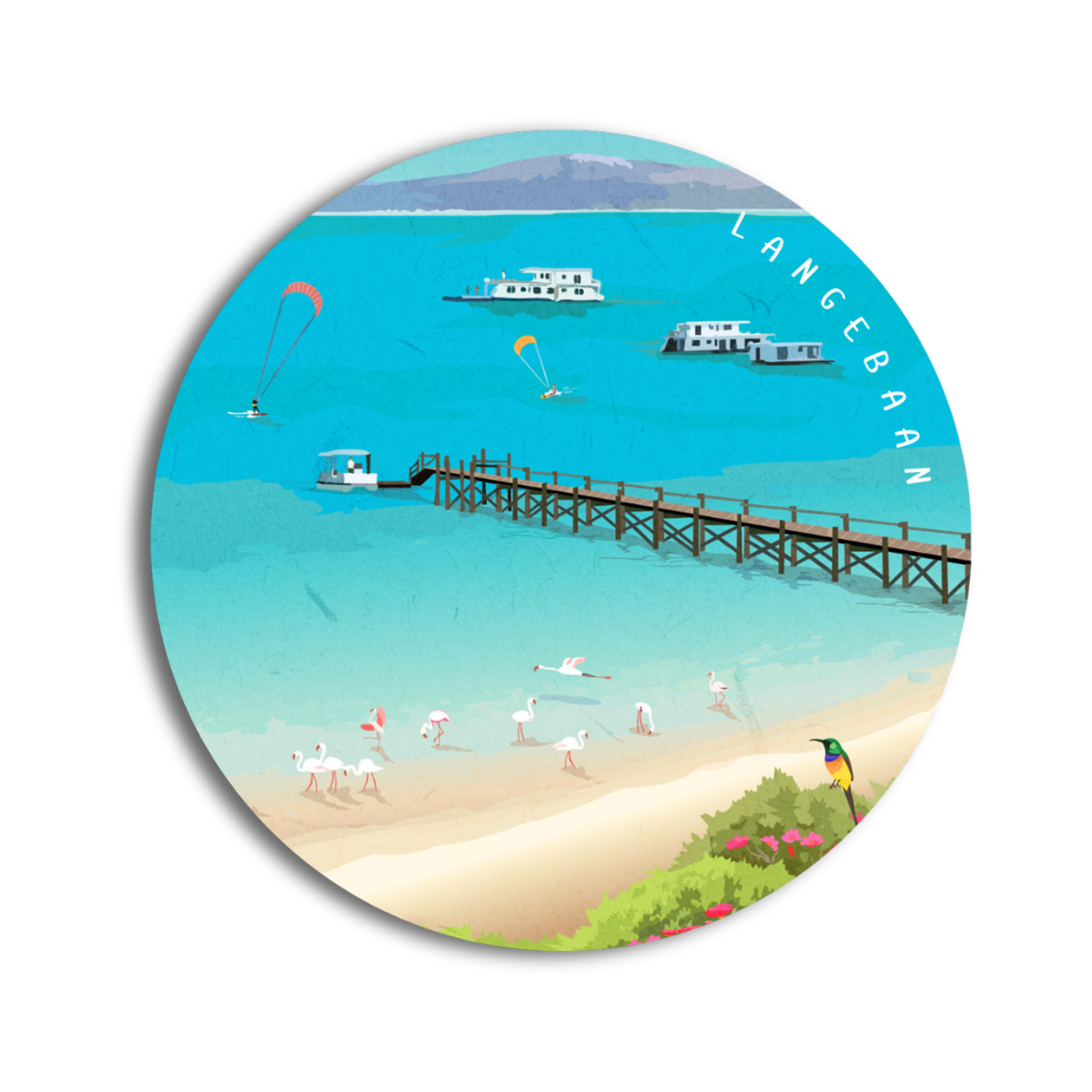Langebaan Travel Poster — view 3