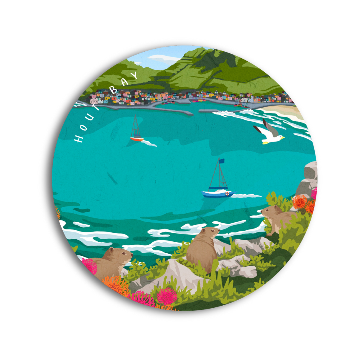 Hout Bay Travel Poster — view 3
