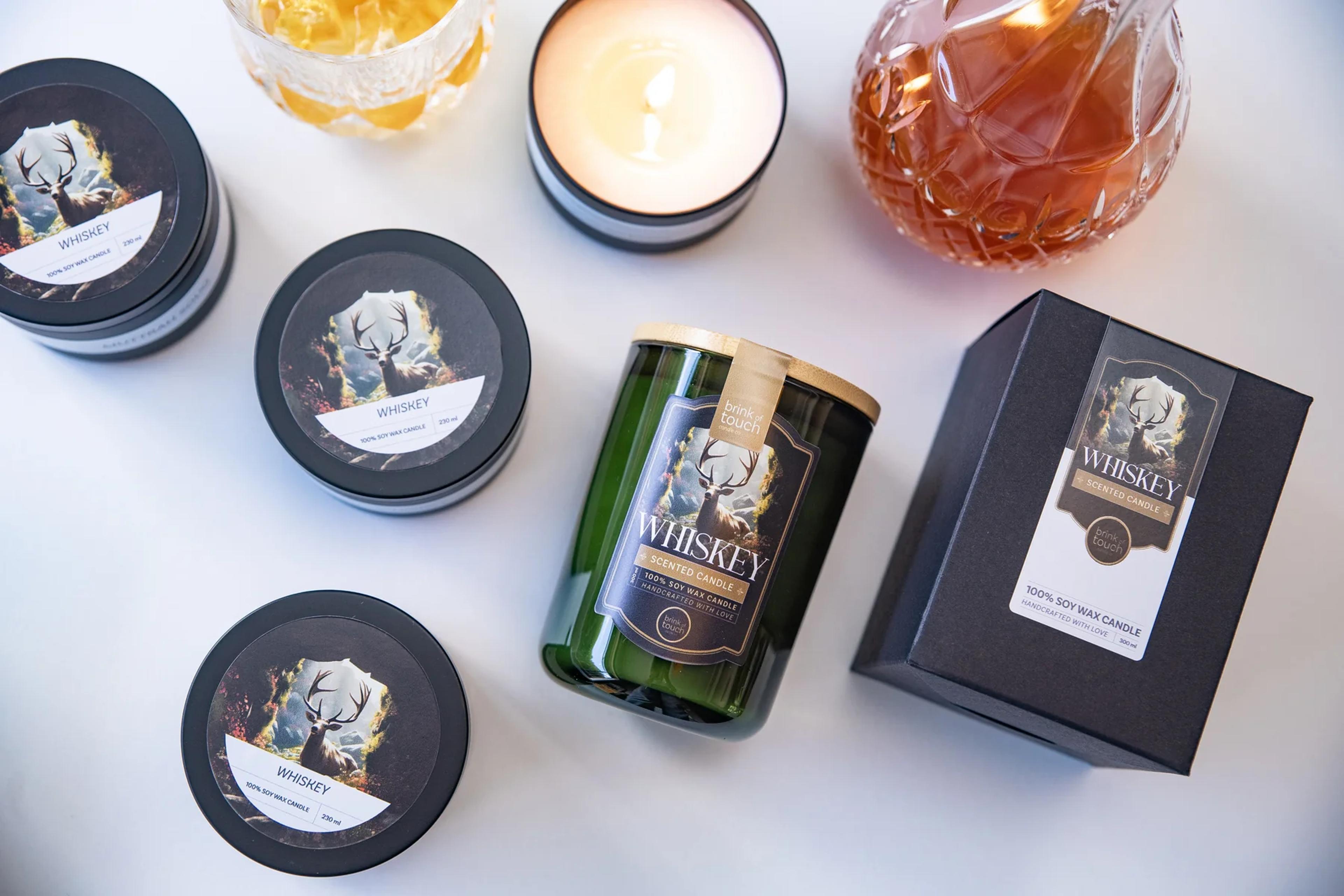 Soy Wax Candle | Whiskey