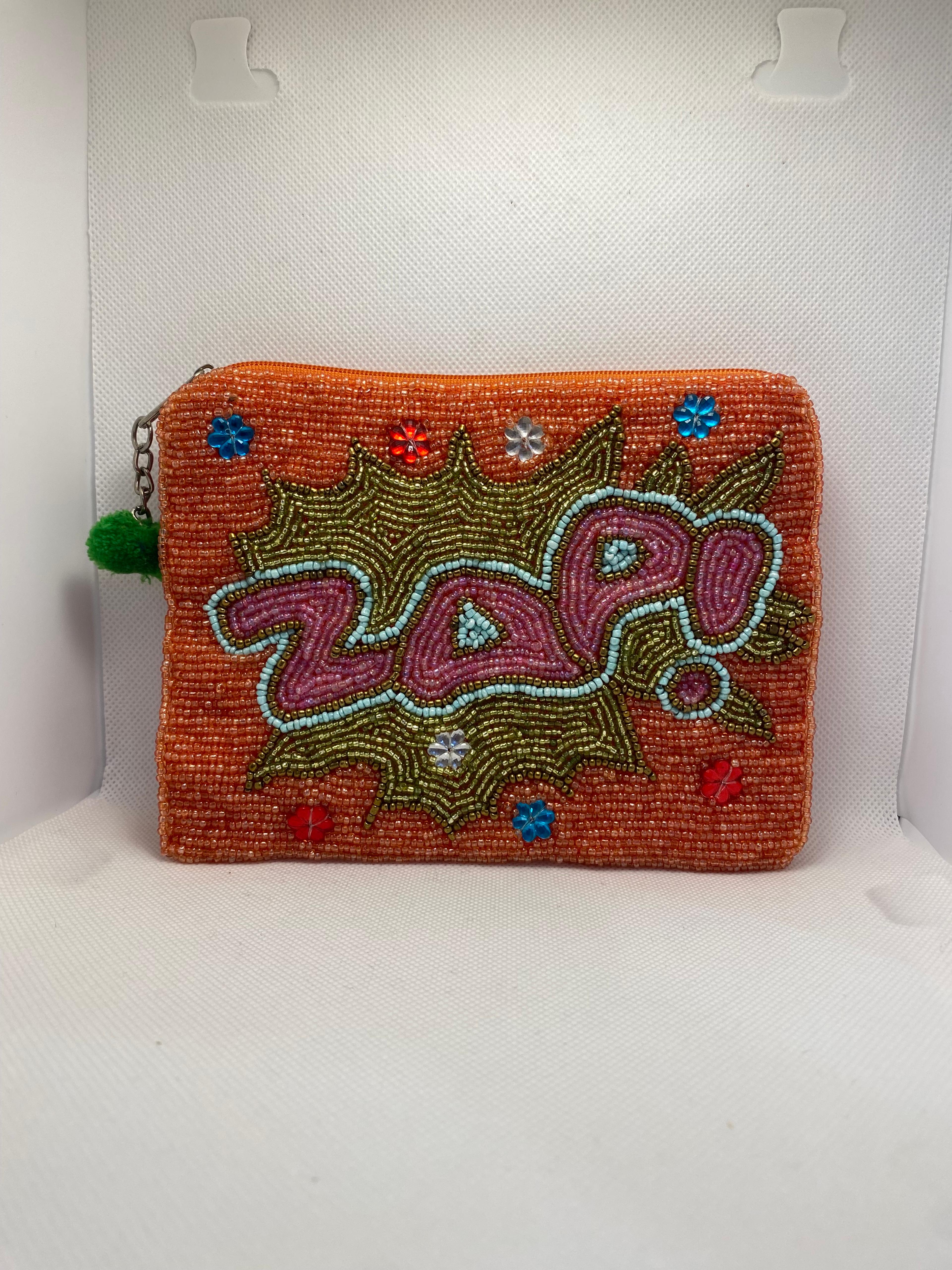 Kitch Kool Medium Beaded Purse — Zap