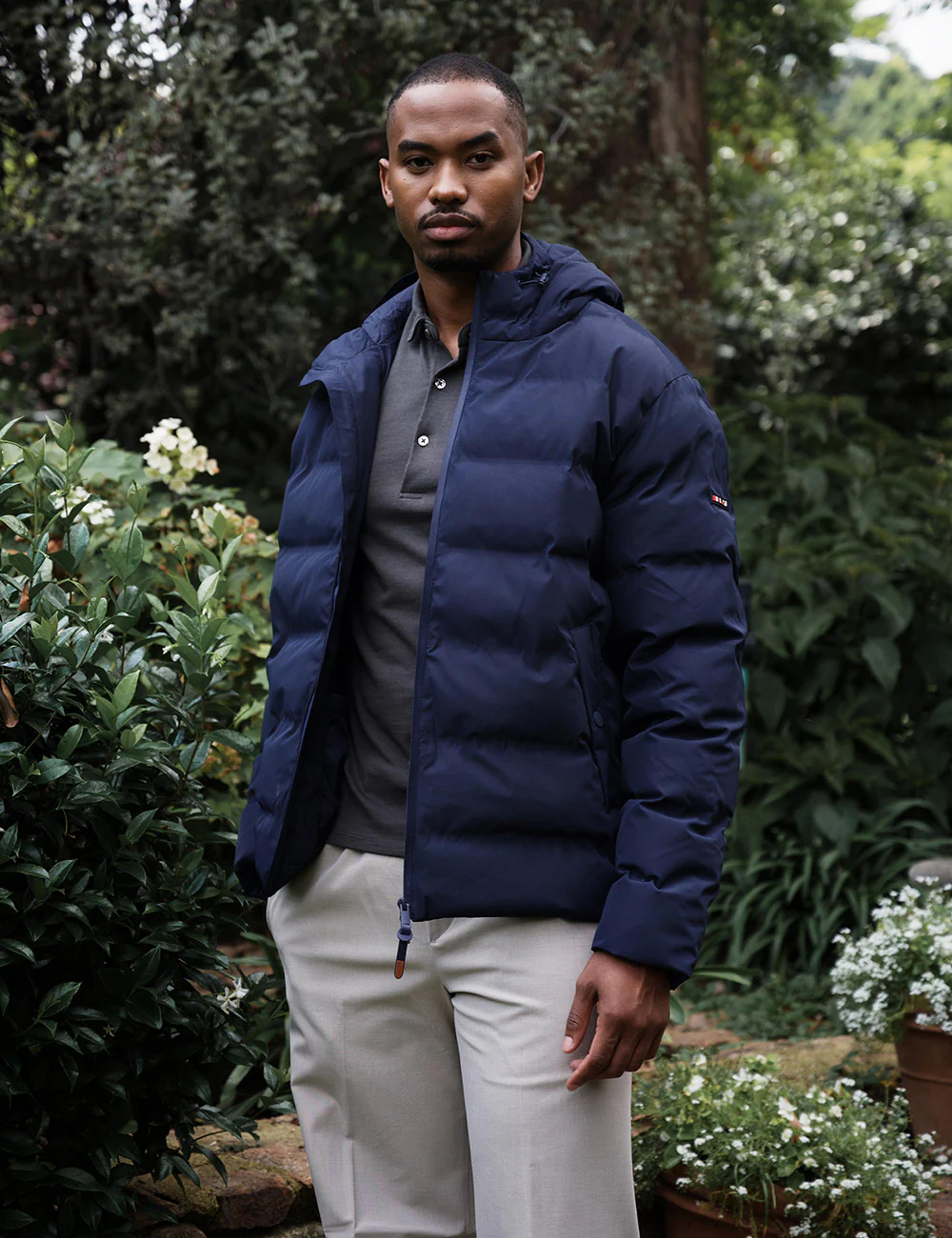 Batela Men's Waterproof Puffer Jacket