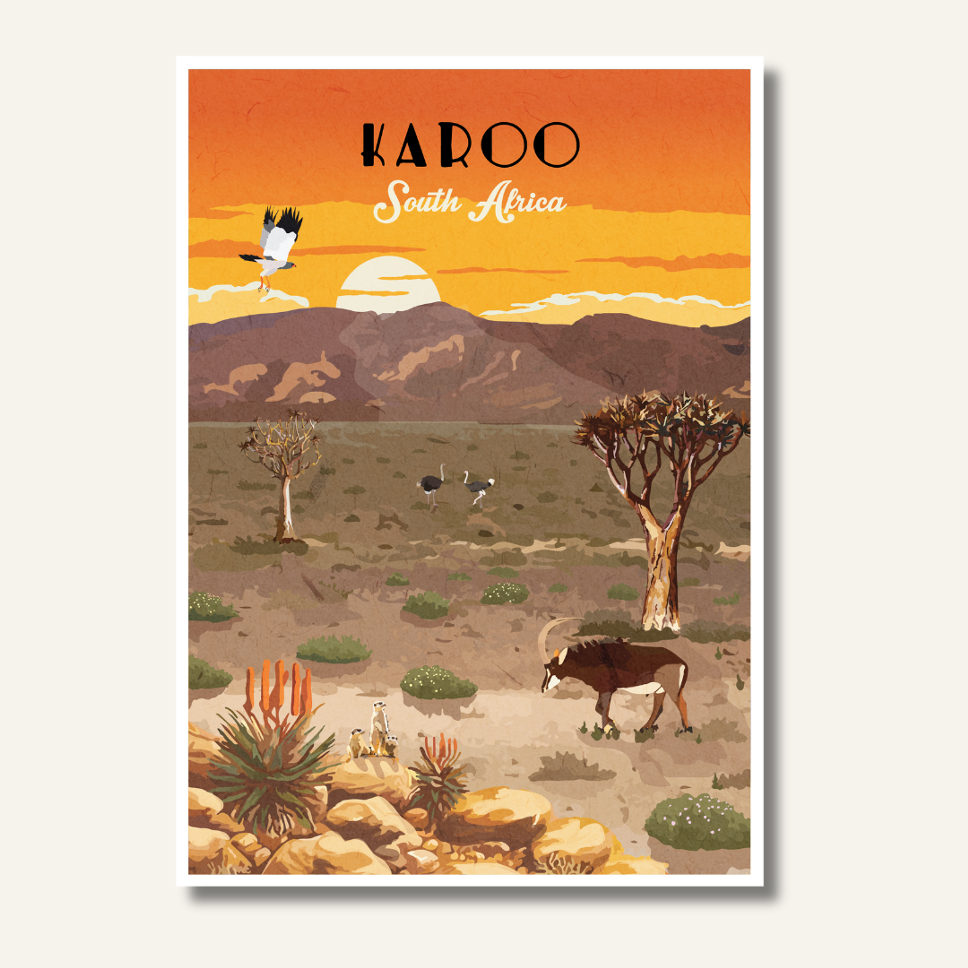 Karoo Travel Poster — view 1
