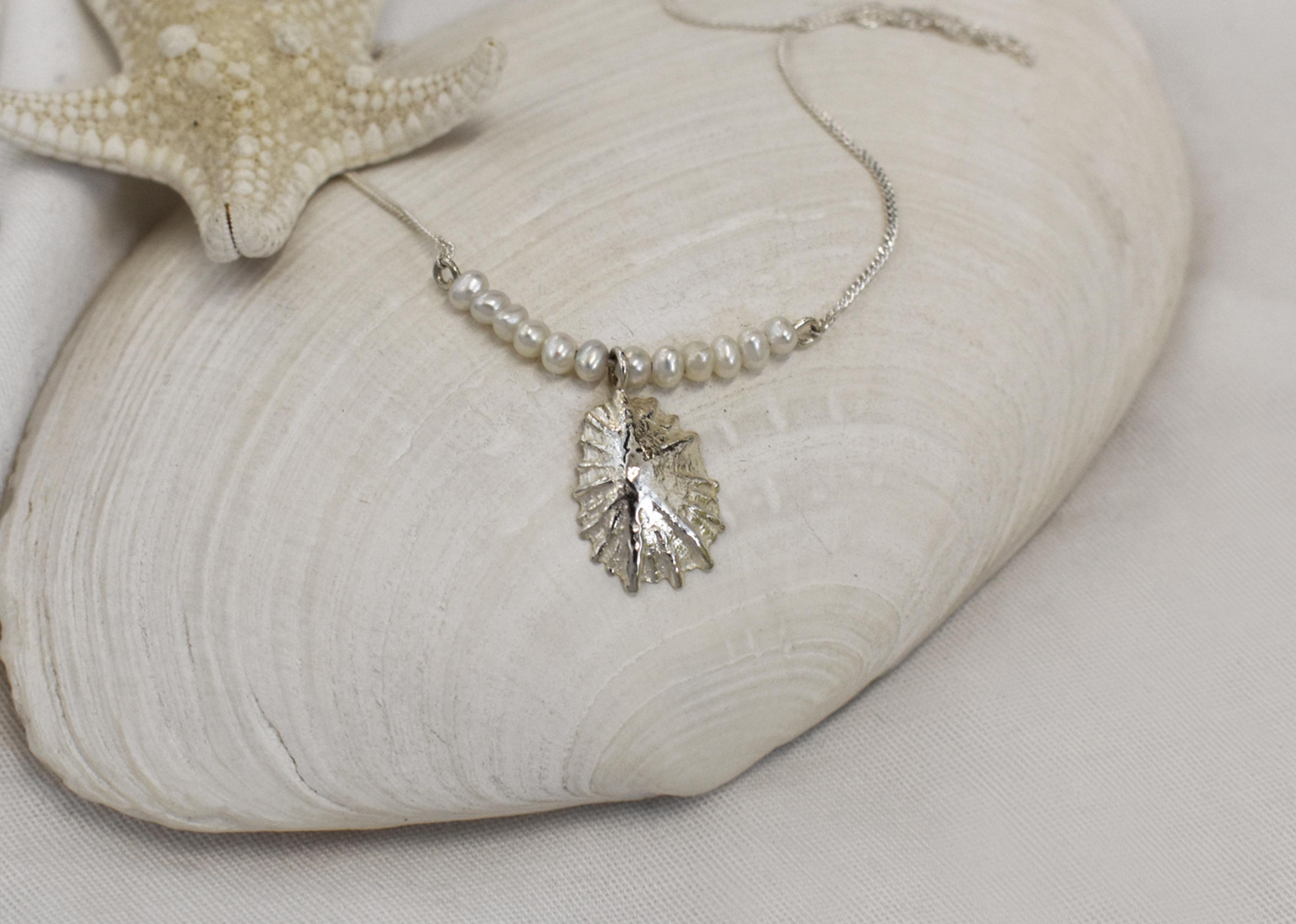 Limpet Pearl Necklace — view 3