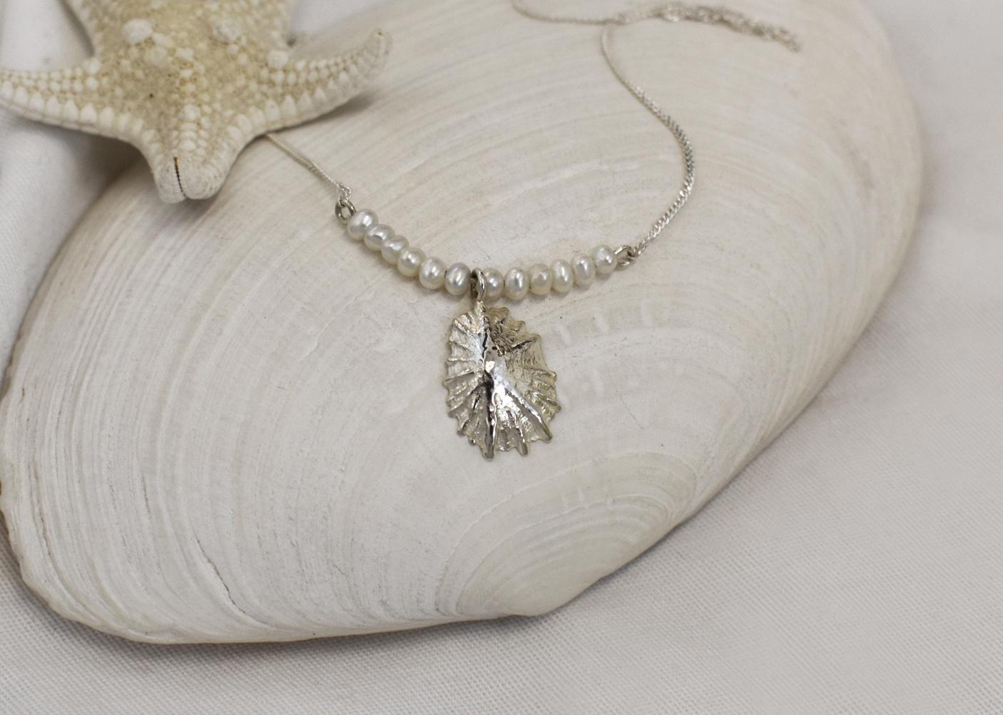 Limpet Pearl Necklace — view 3