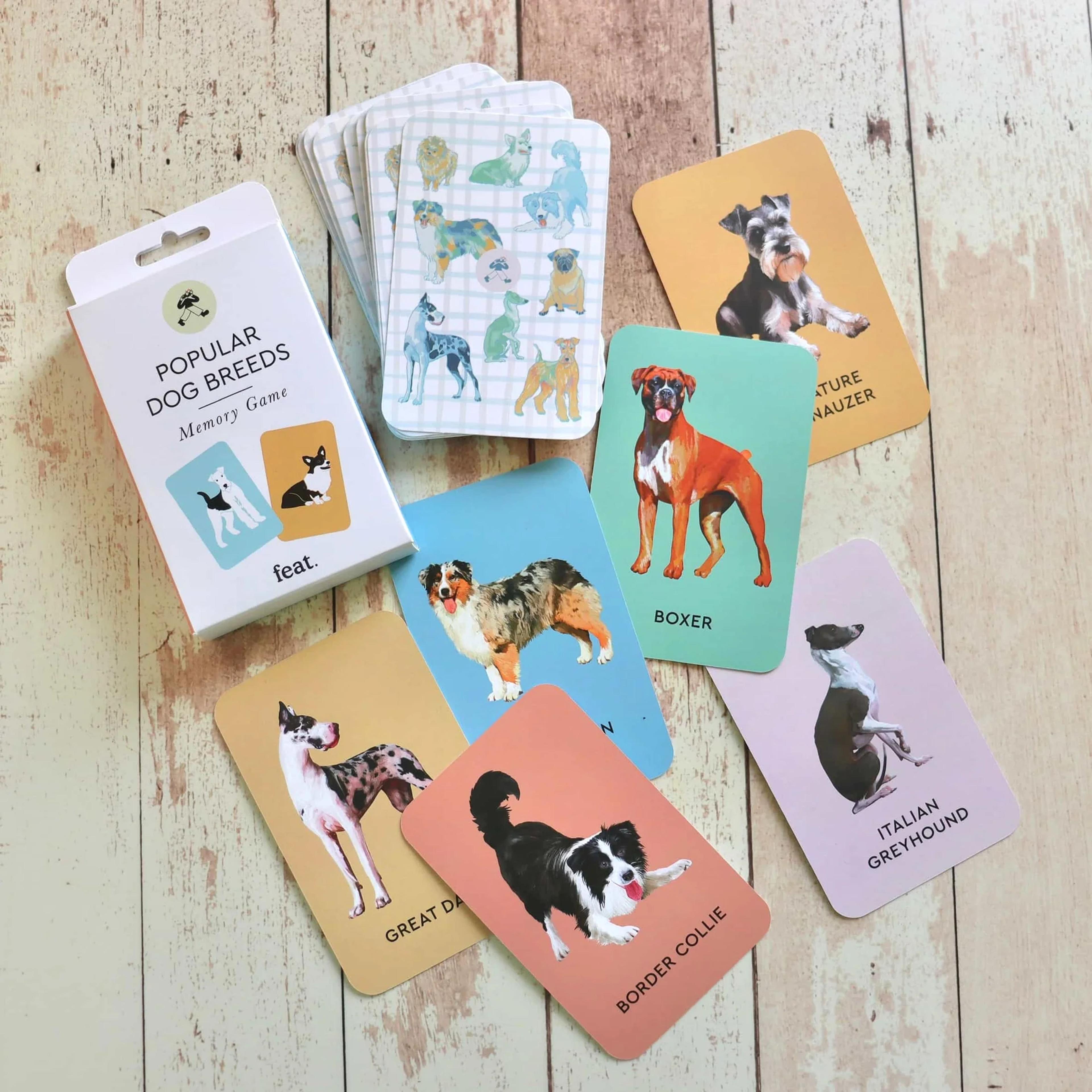 Feat - Popular Dog Breeds of South Africa Memory Game
