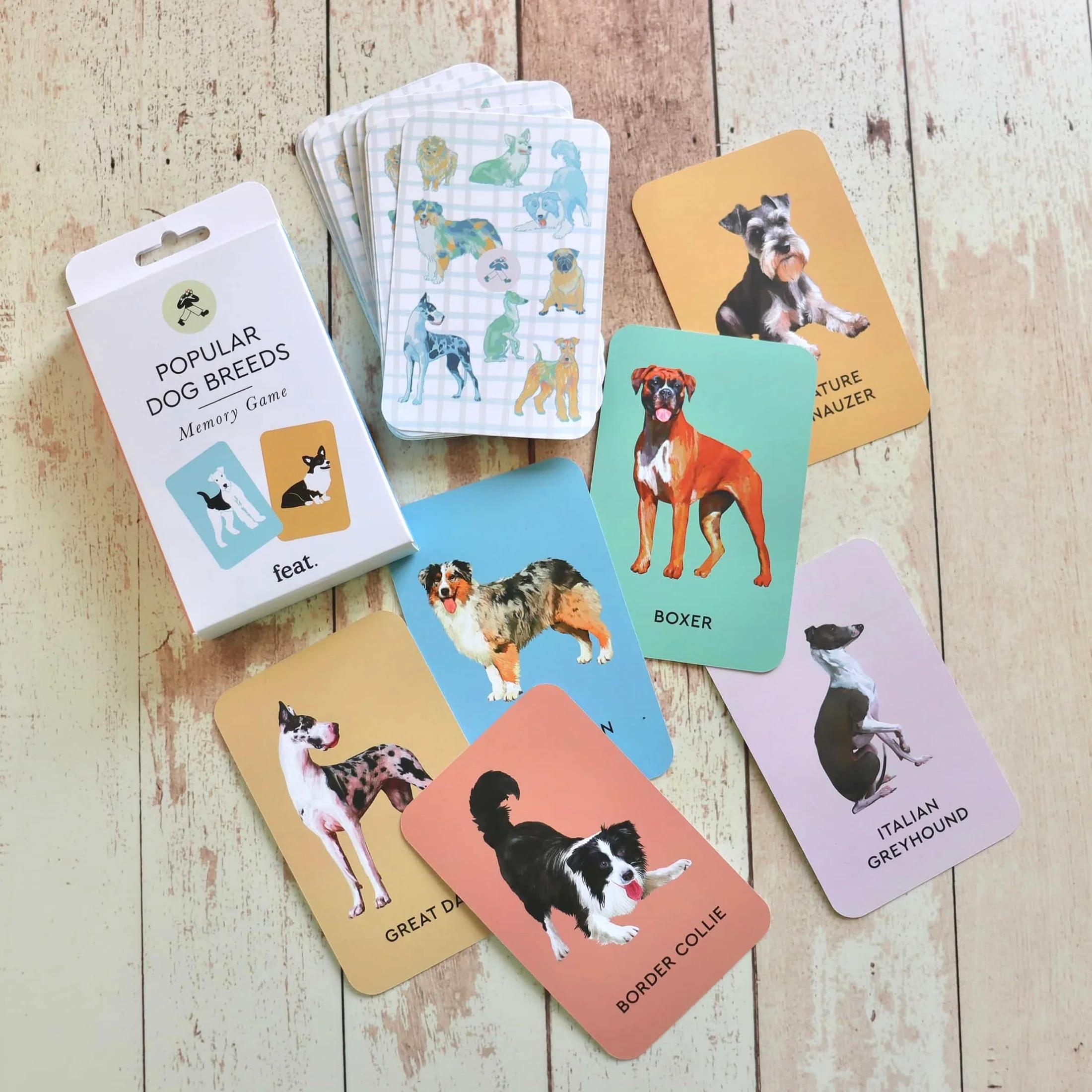 Feat - Popular Dog Breeds of South Africa Memory Game