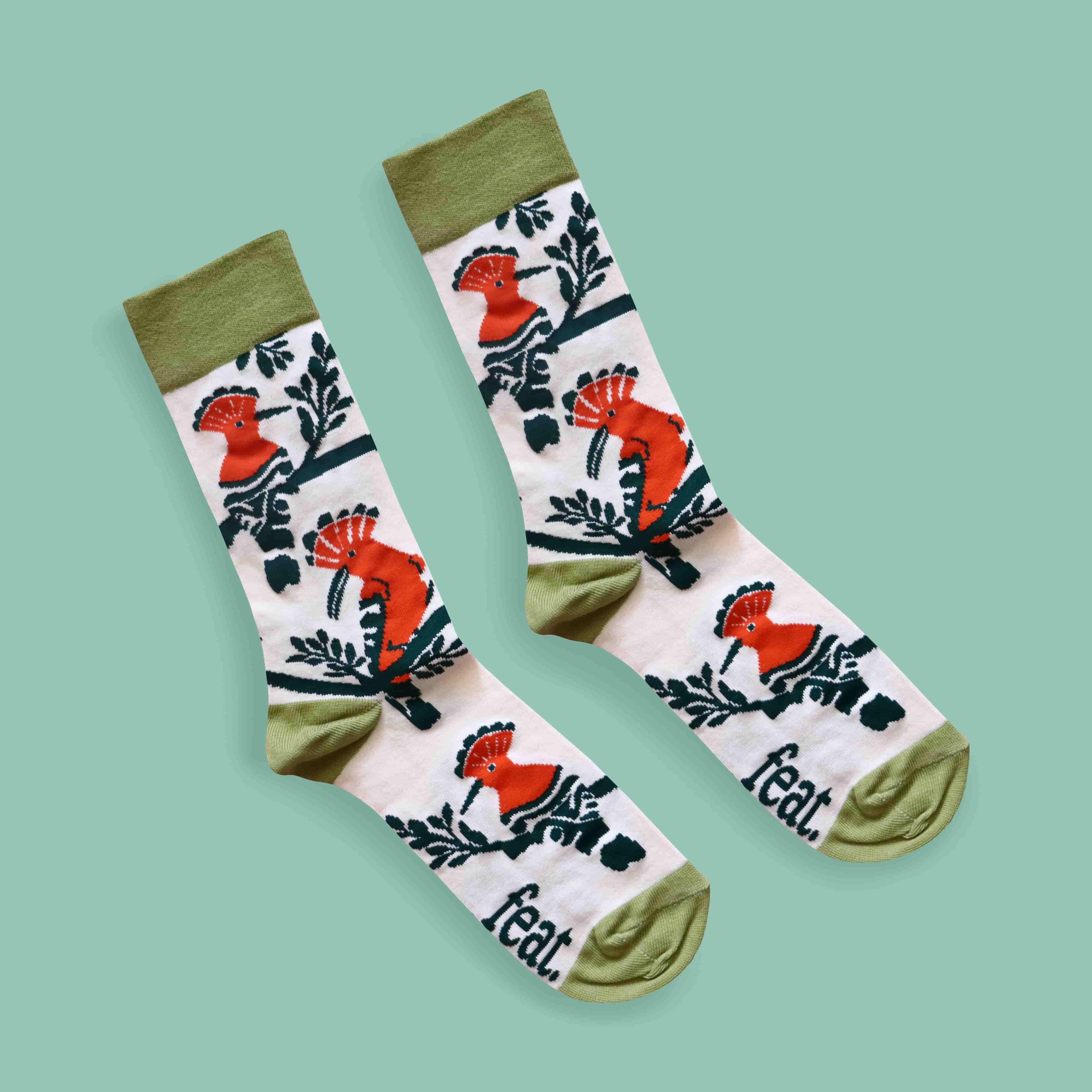 Hoopoe Socks — view 3