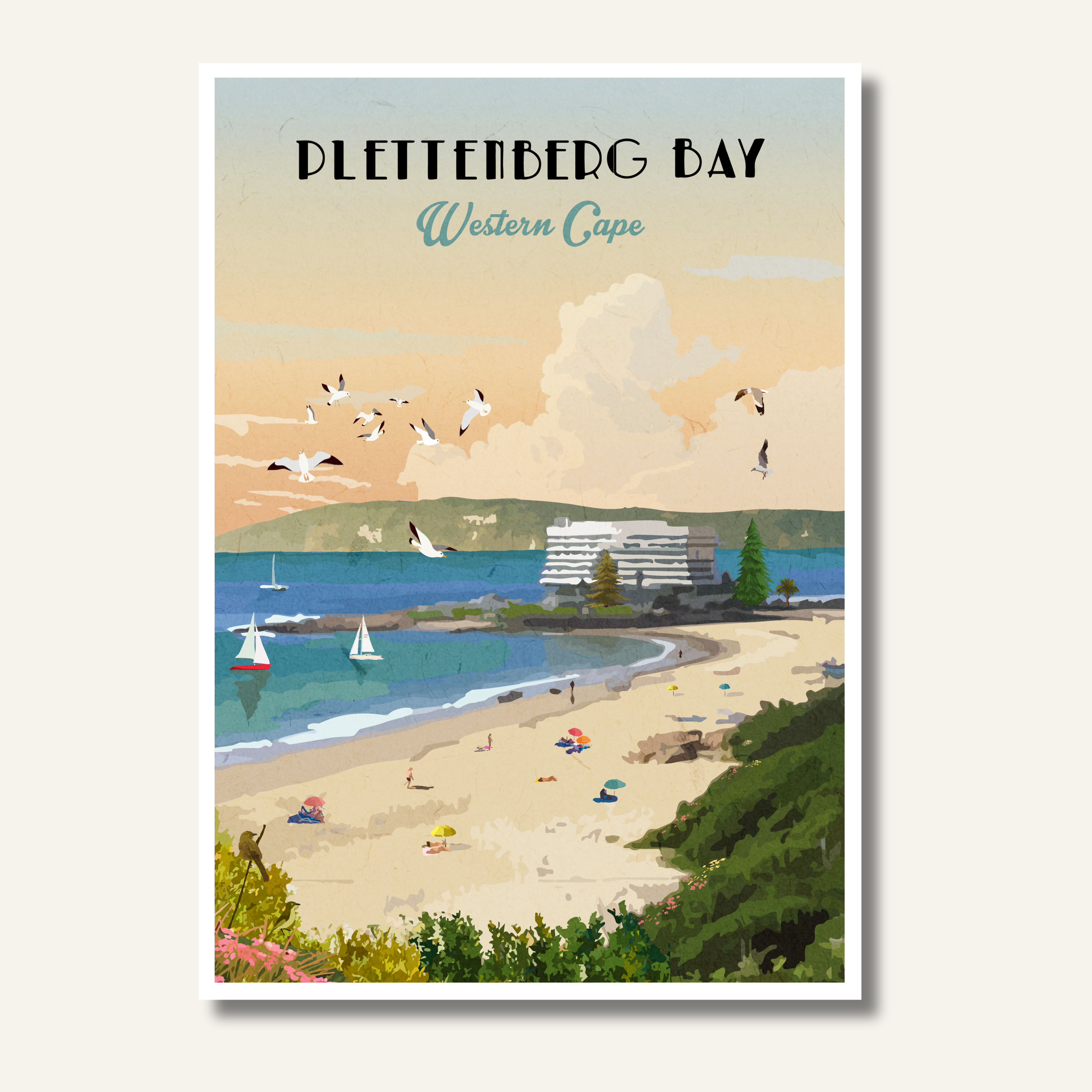 Plettenberg Bay Travel Poster — view 1
