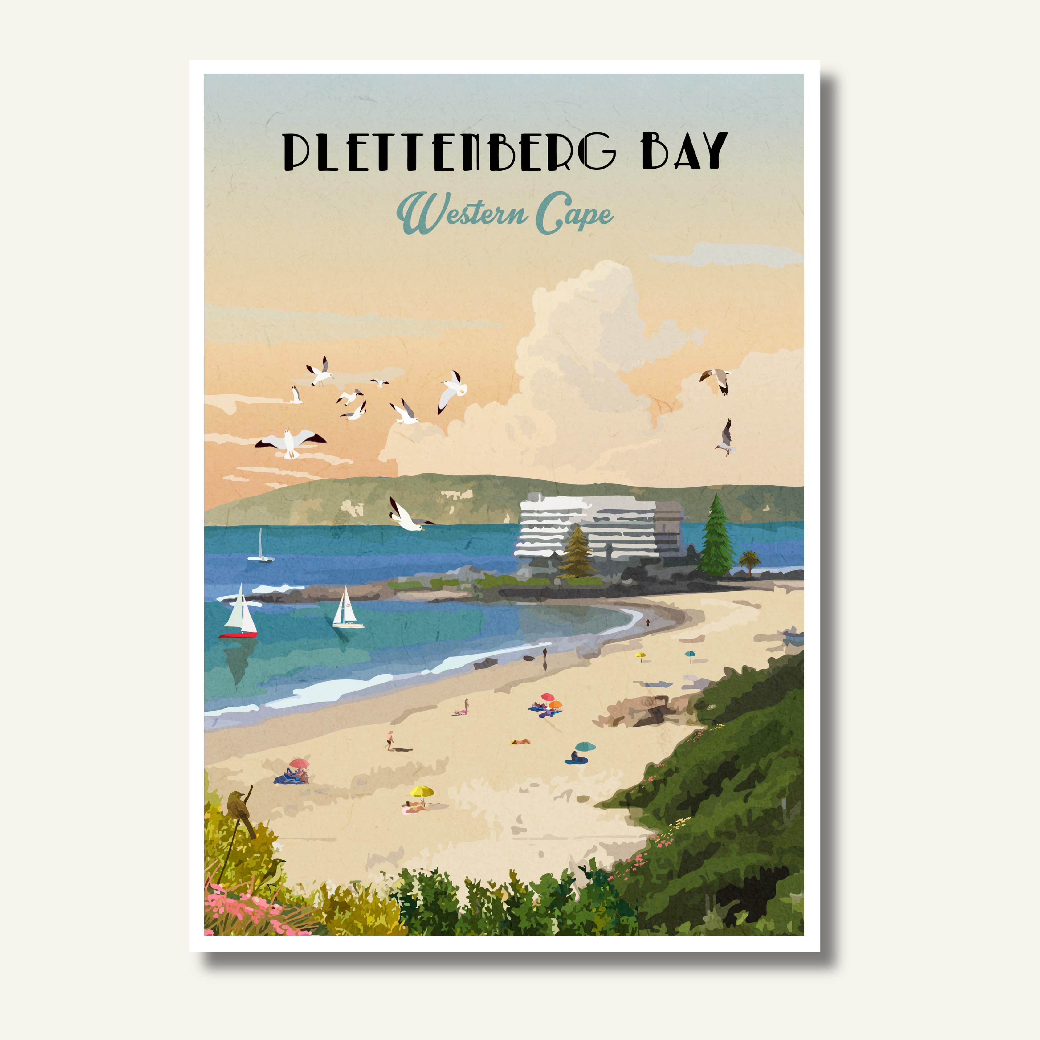Plettenberg Bay Travel Poster — view 1