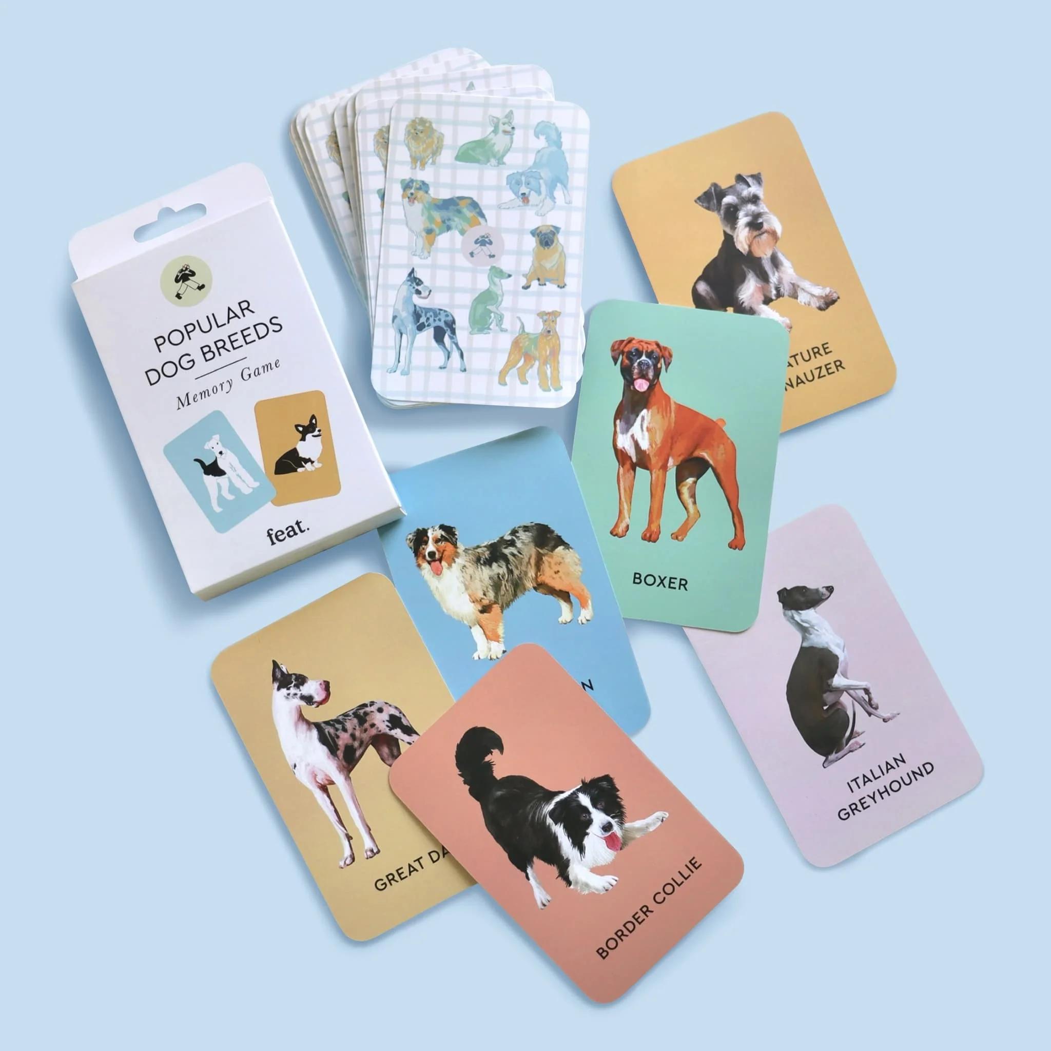 Feat - Popular Dog Breeds of South Africa Memory Game