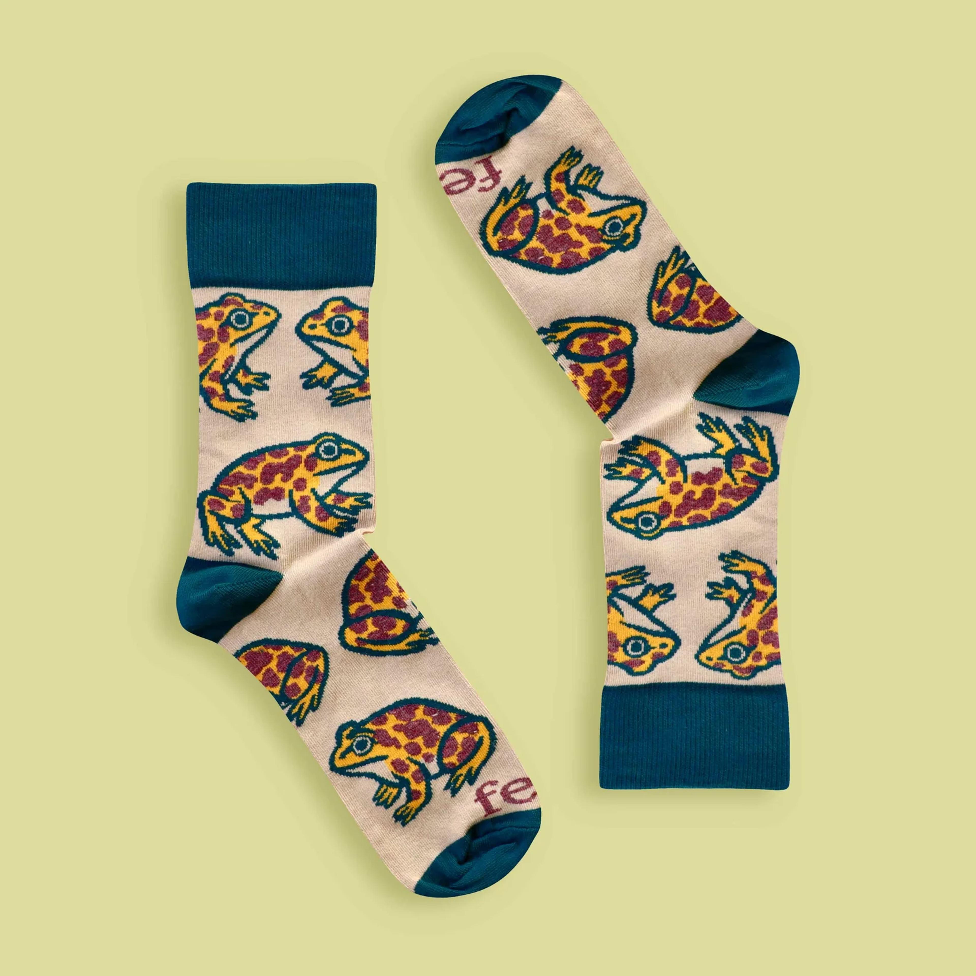 Feat Adult Sock — Cape River Frog