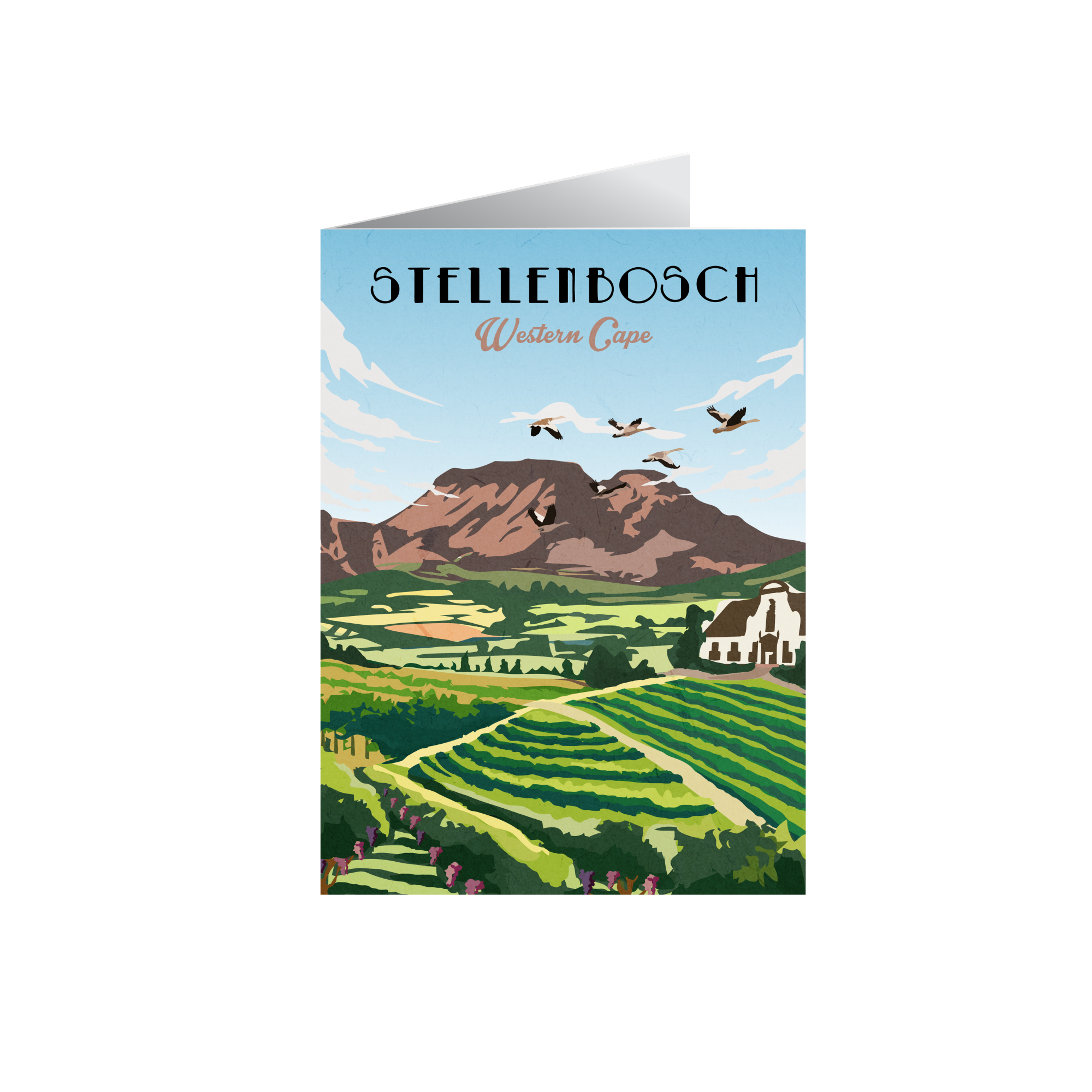 Stellenbosch Travel Poster — view 2