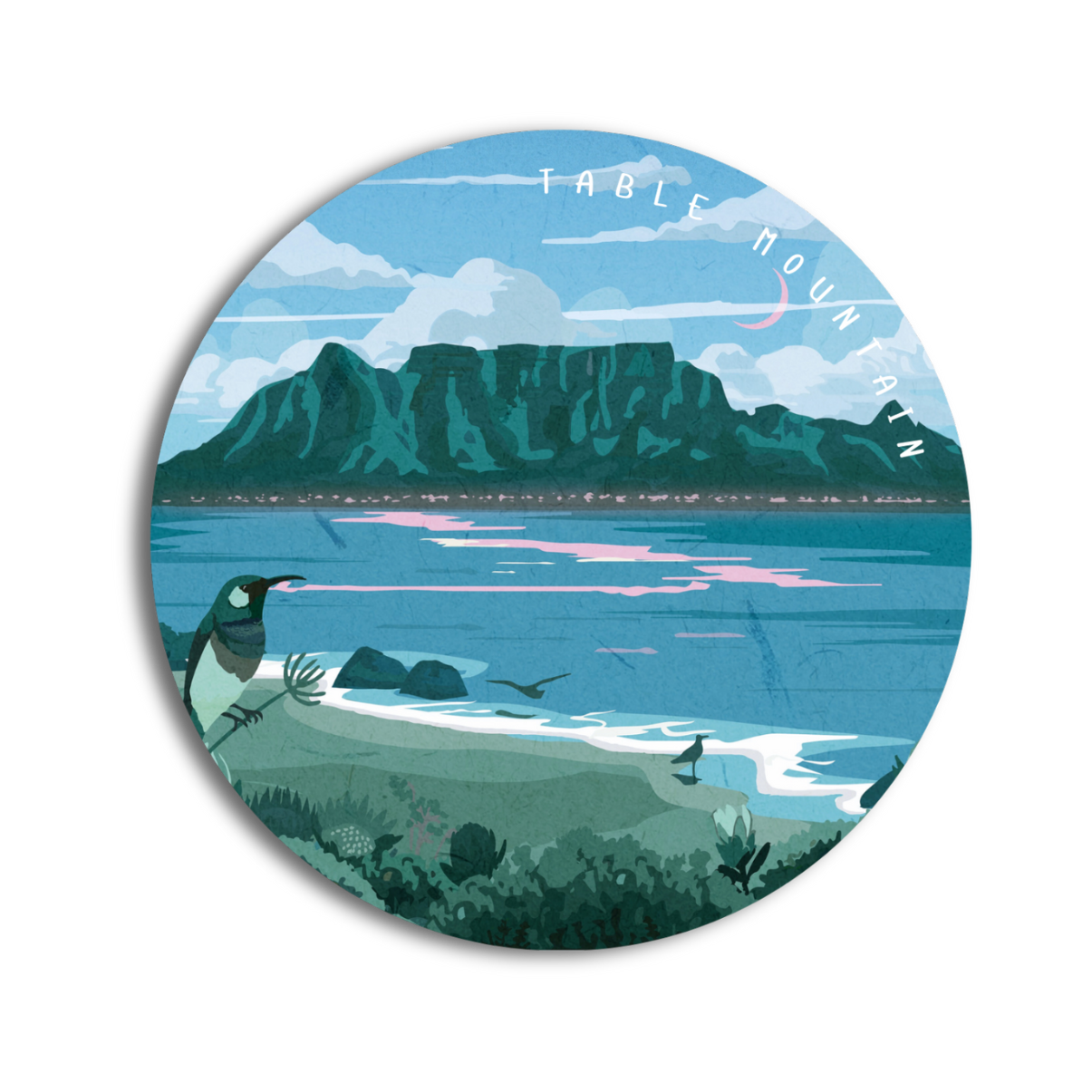 Table Mountain Travel Poster — view 3