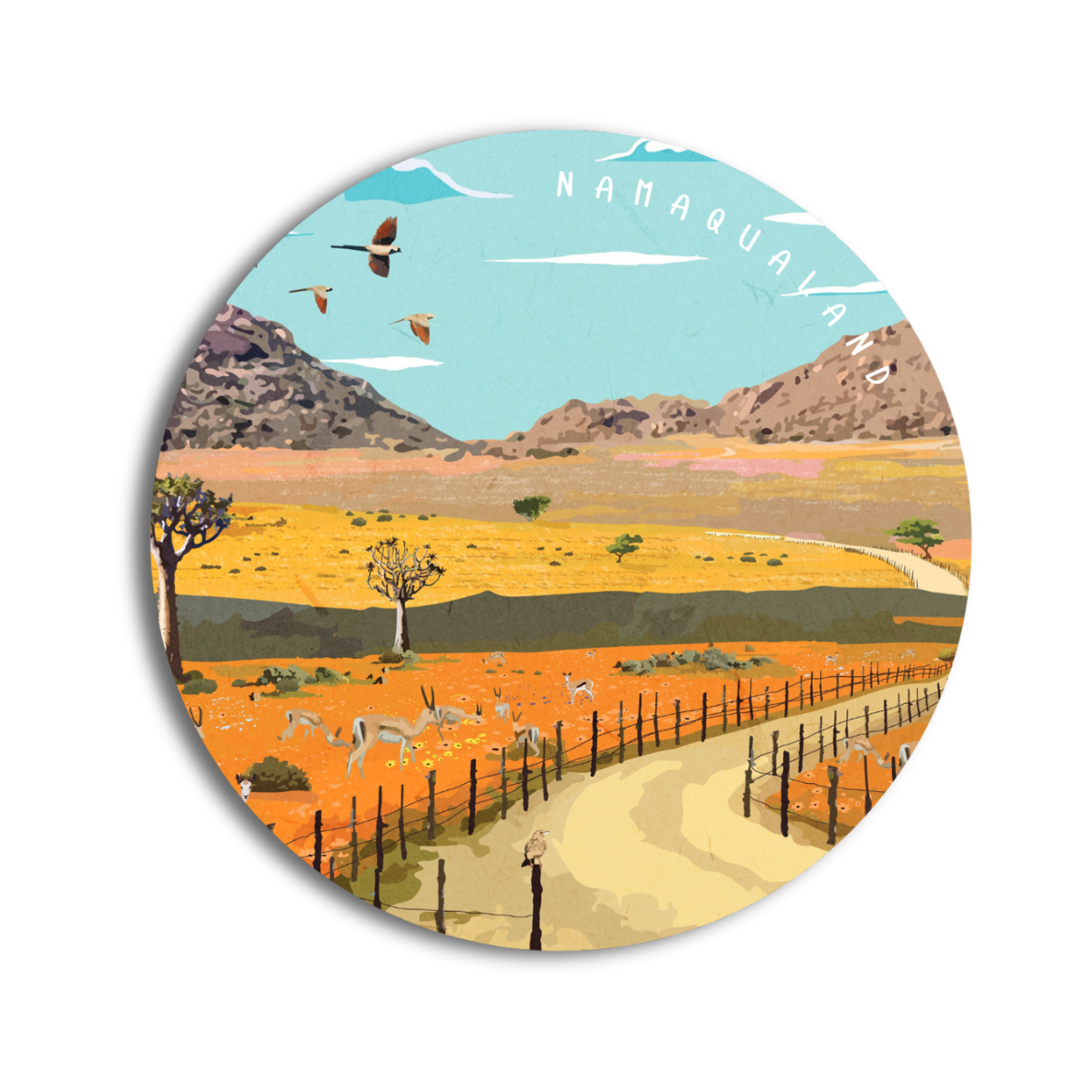 Namaqualand Travel Poster — view 3