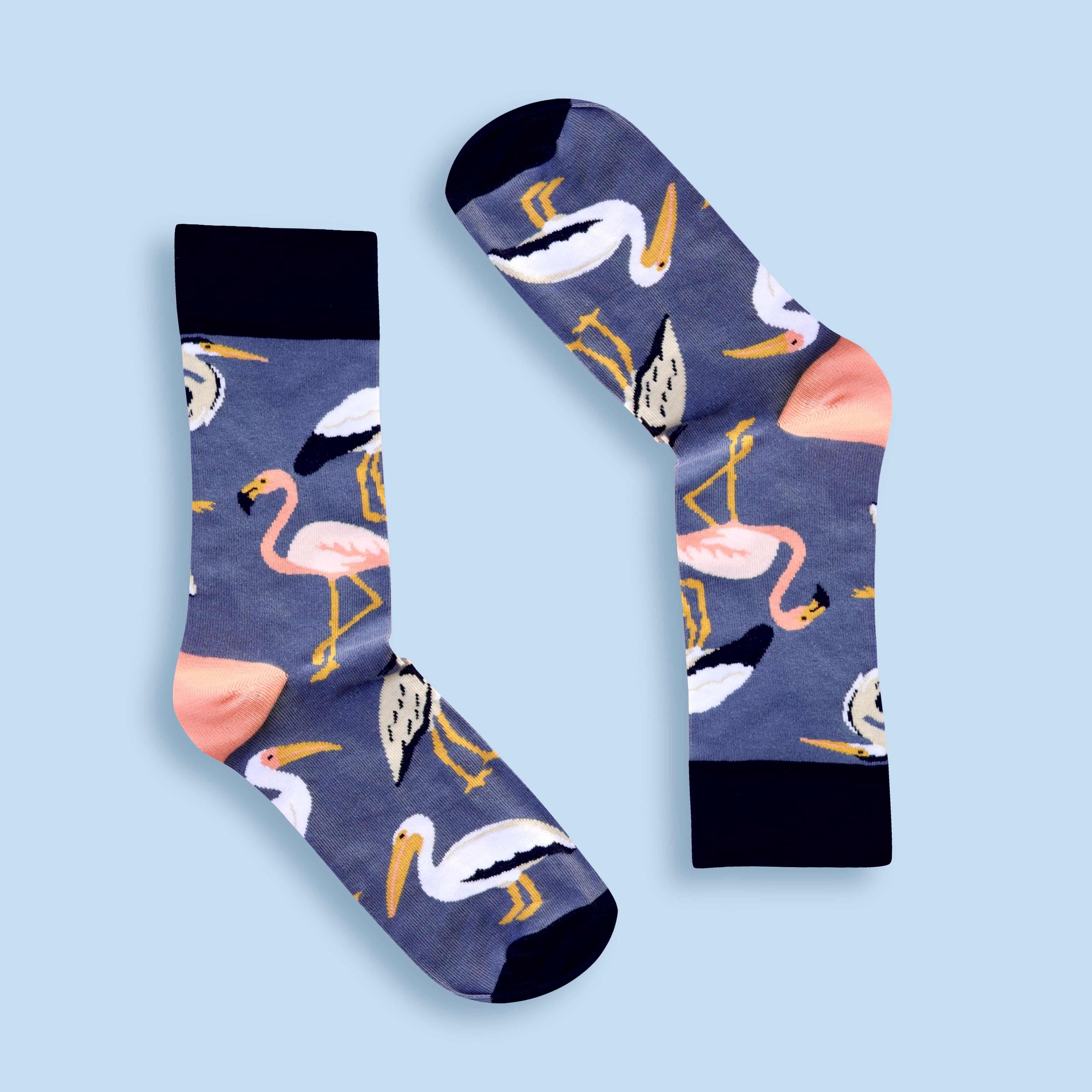Wetland Birds Socks — view 2