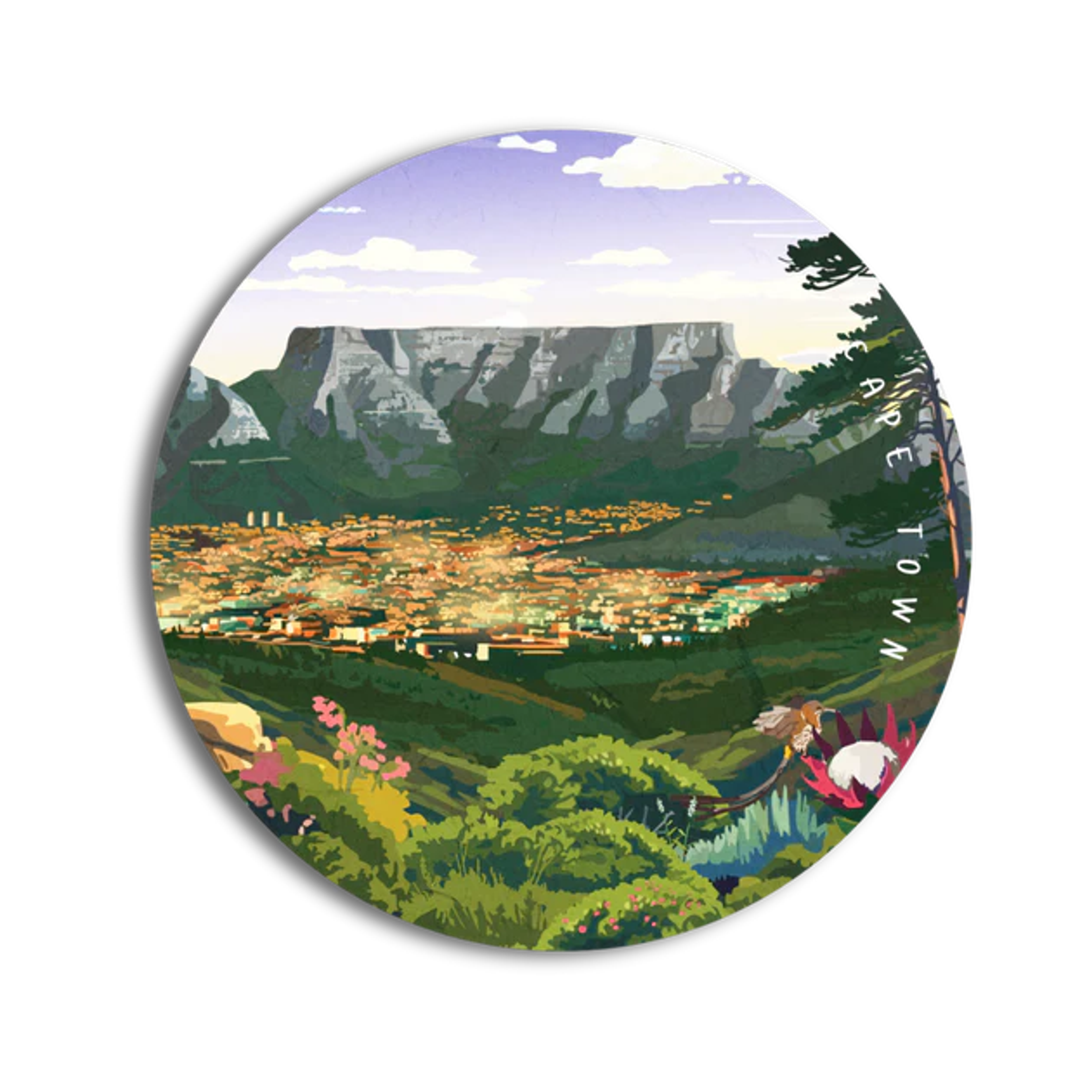 Cape Town Travel Poster — view 3