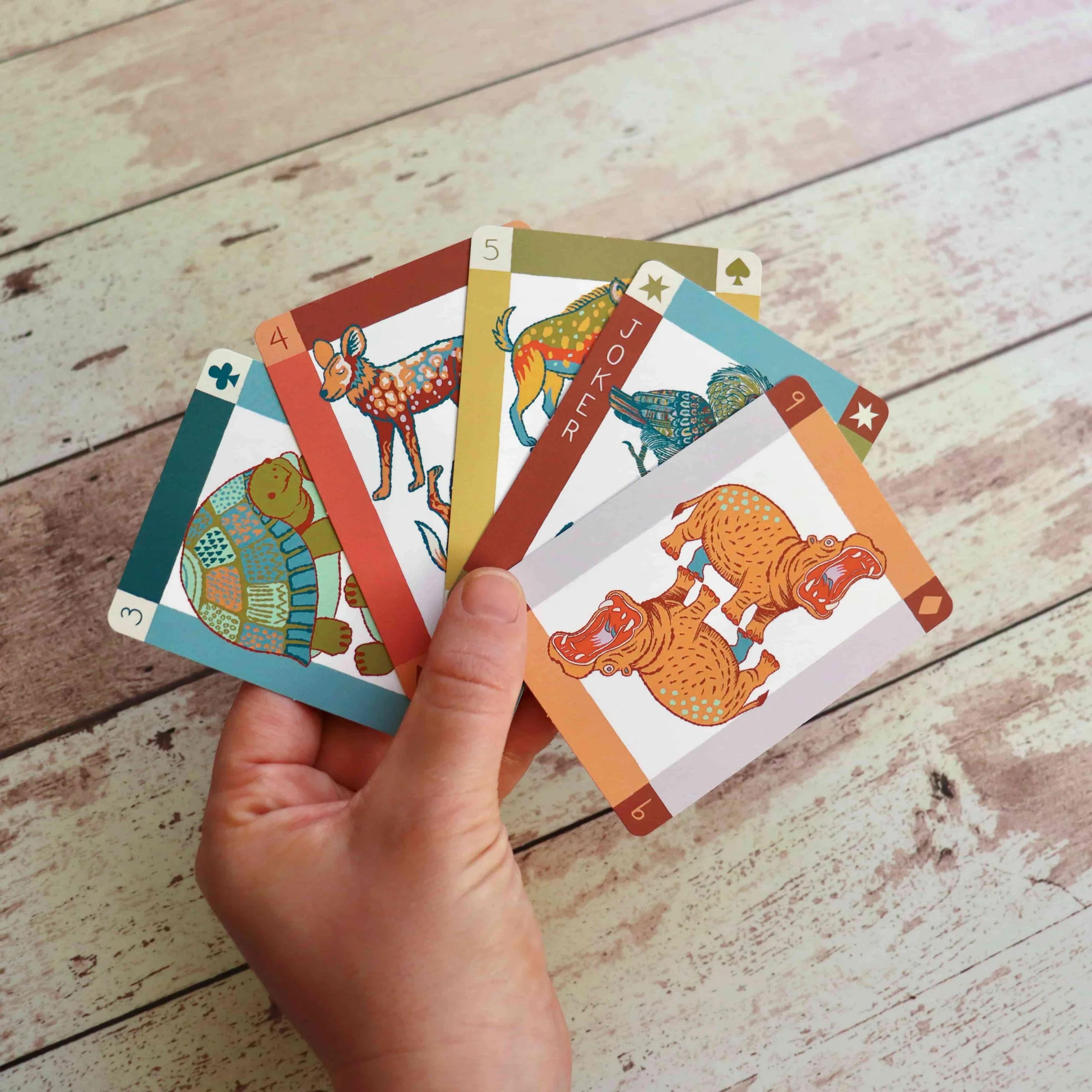 Feat - South African Wildlife Playing Cards