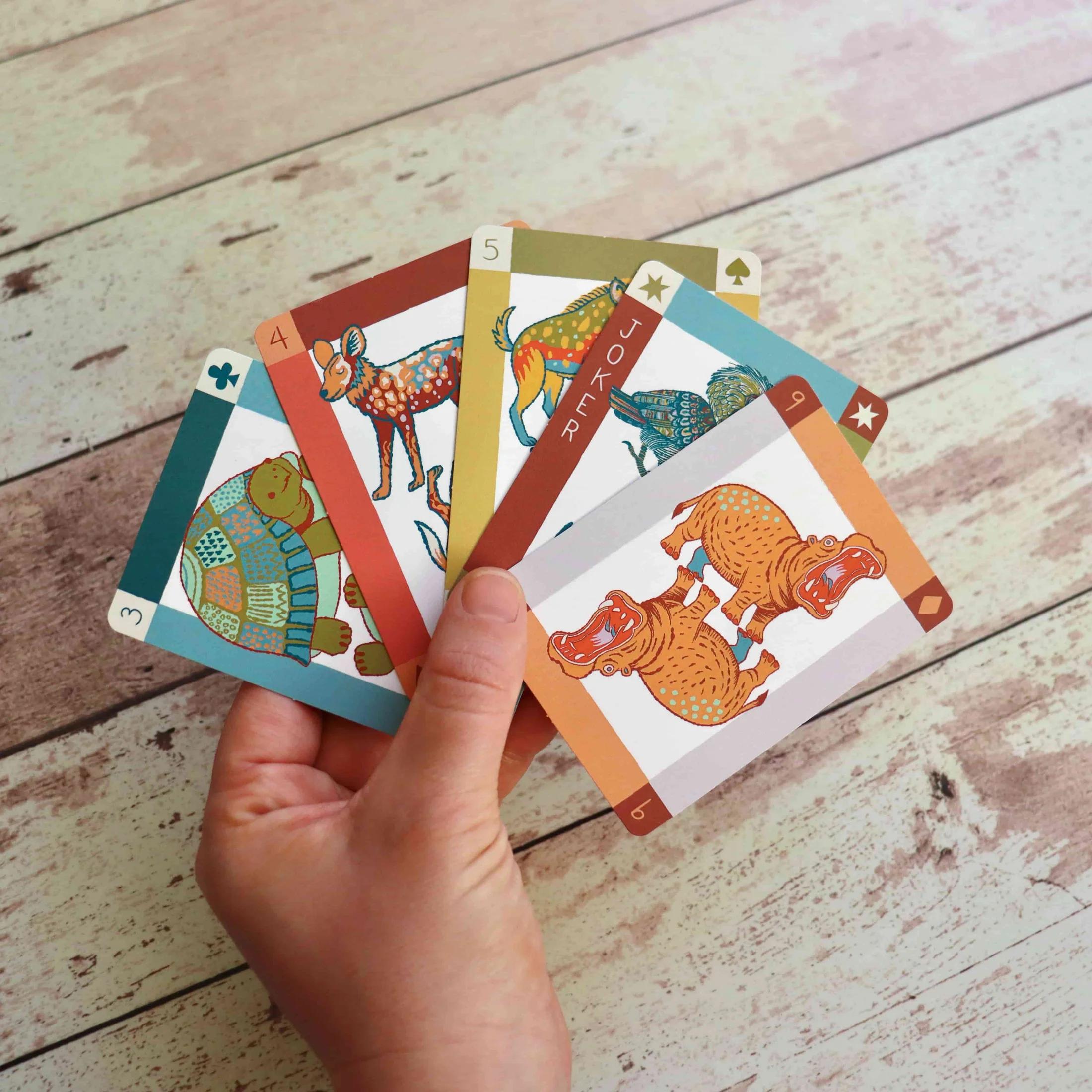 Feat - South African Wildlife Playing Cards