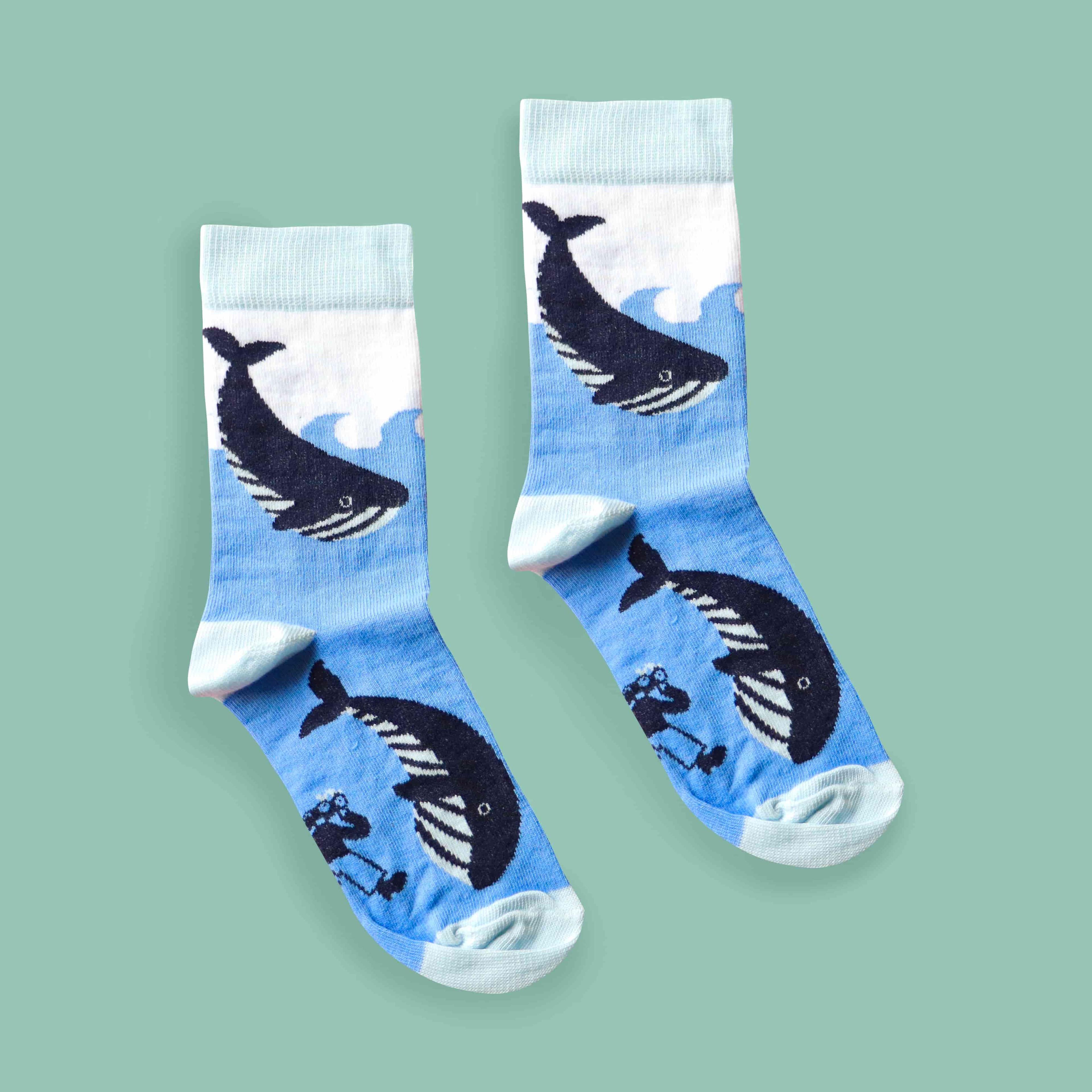 Kids' Whale Socks — view 2