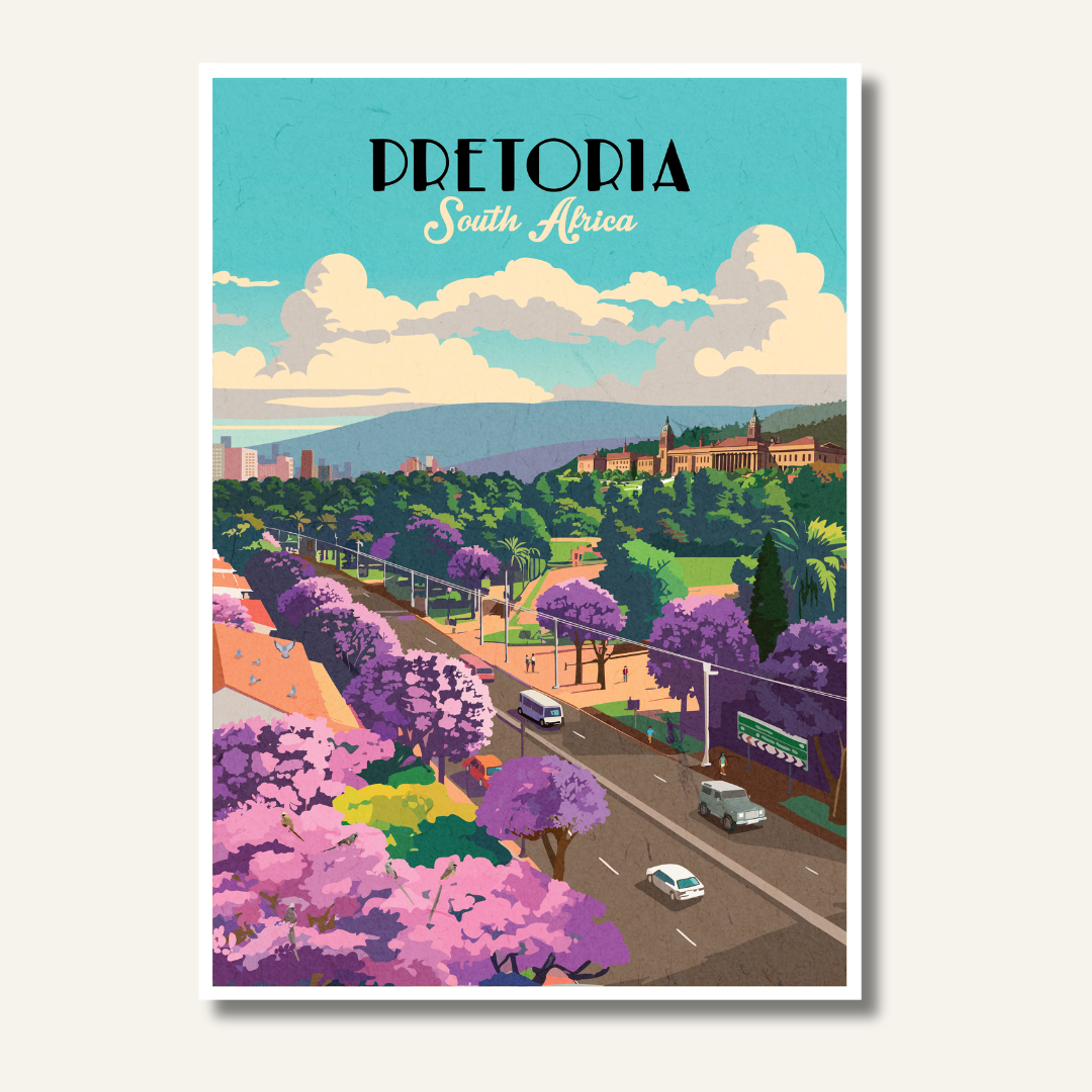 Pretoria Travel Poster — view 1