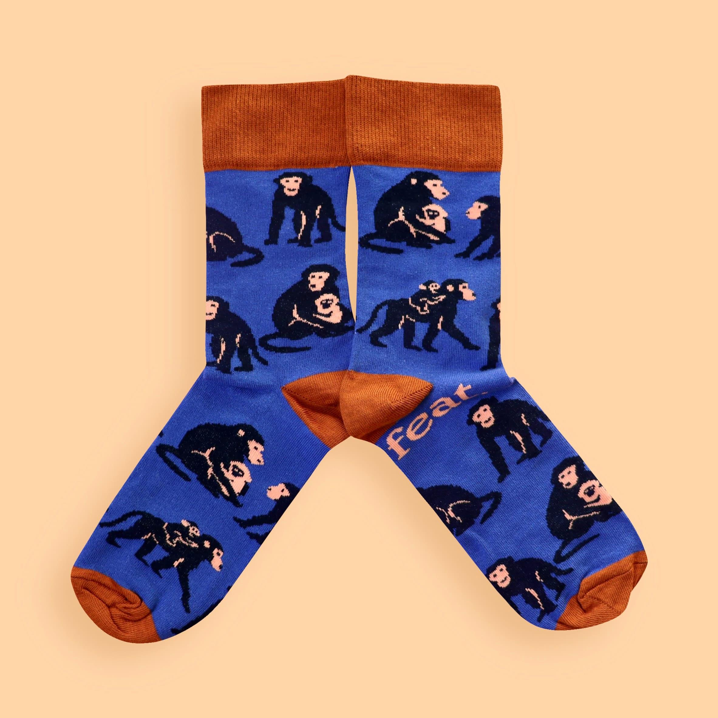 Baboon Troop Socks