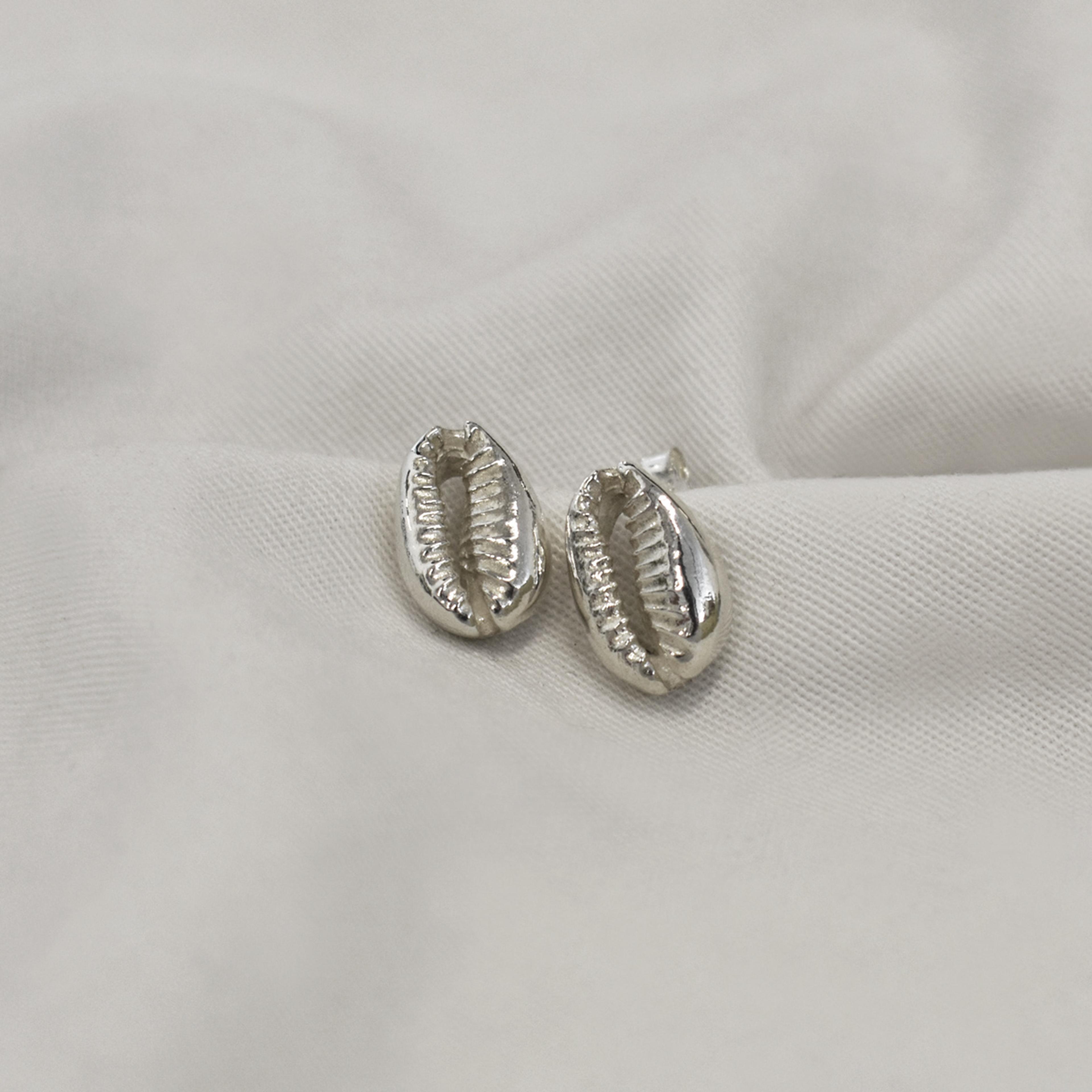 Kinkel Jewelry - Cowrie Studs — view 2