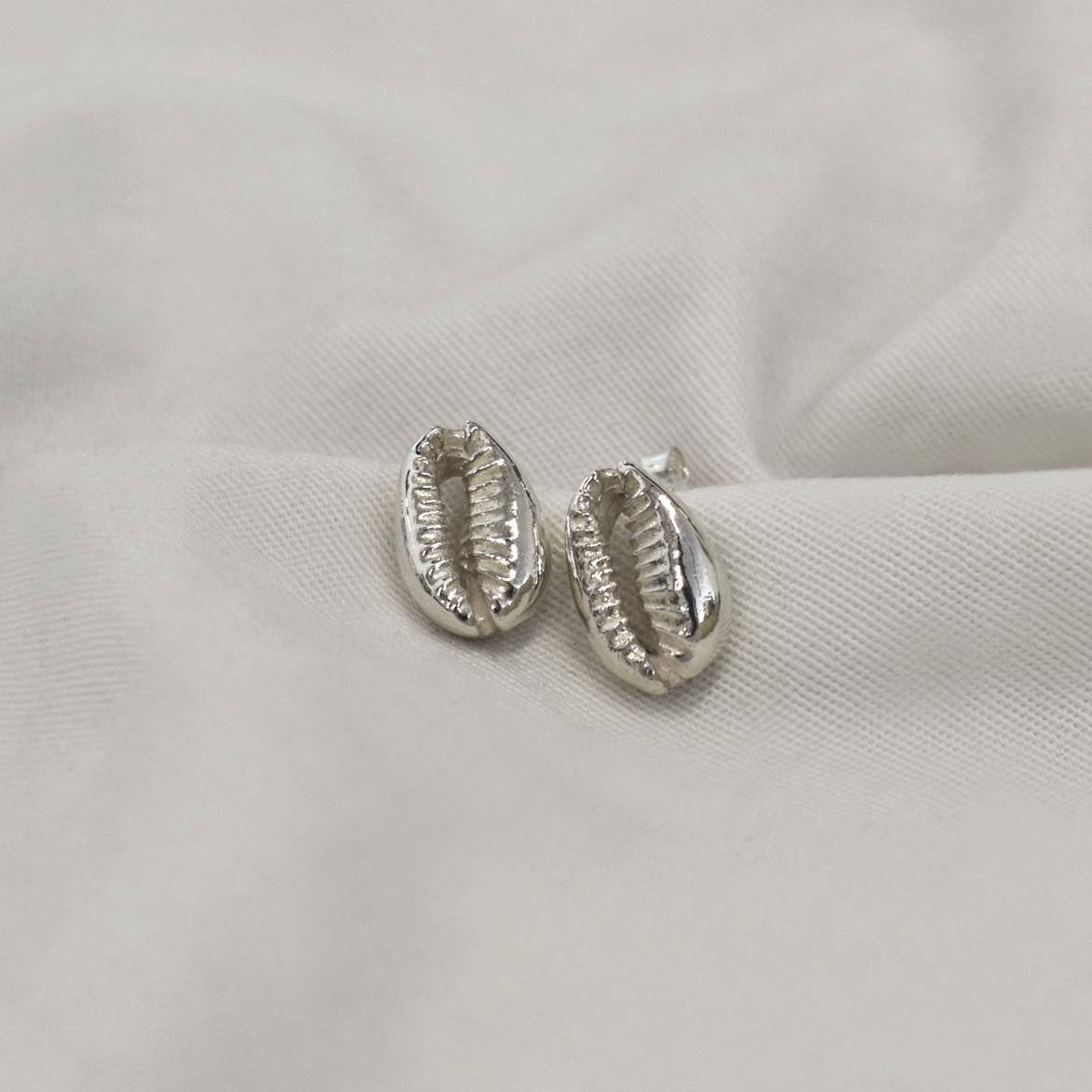 Kinkel Jewelry - Cowrie Studs — view 2