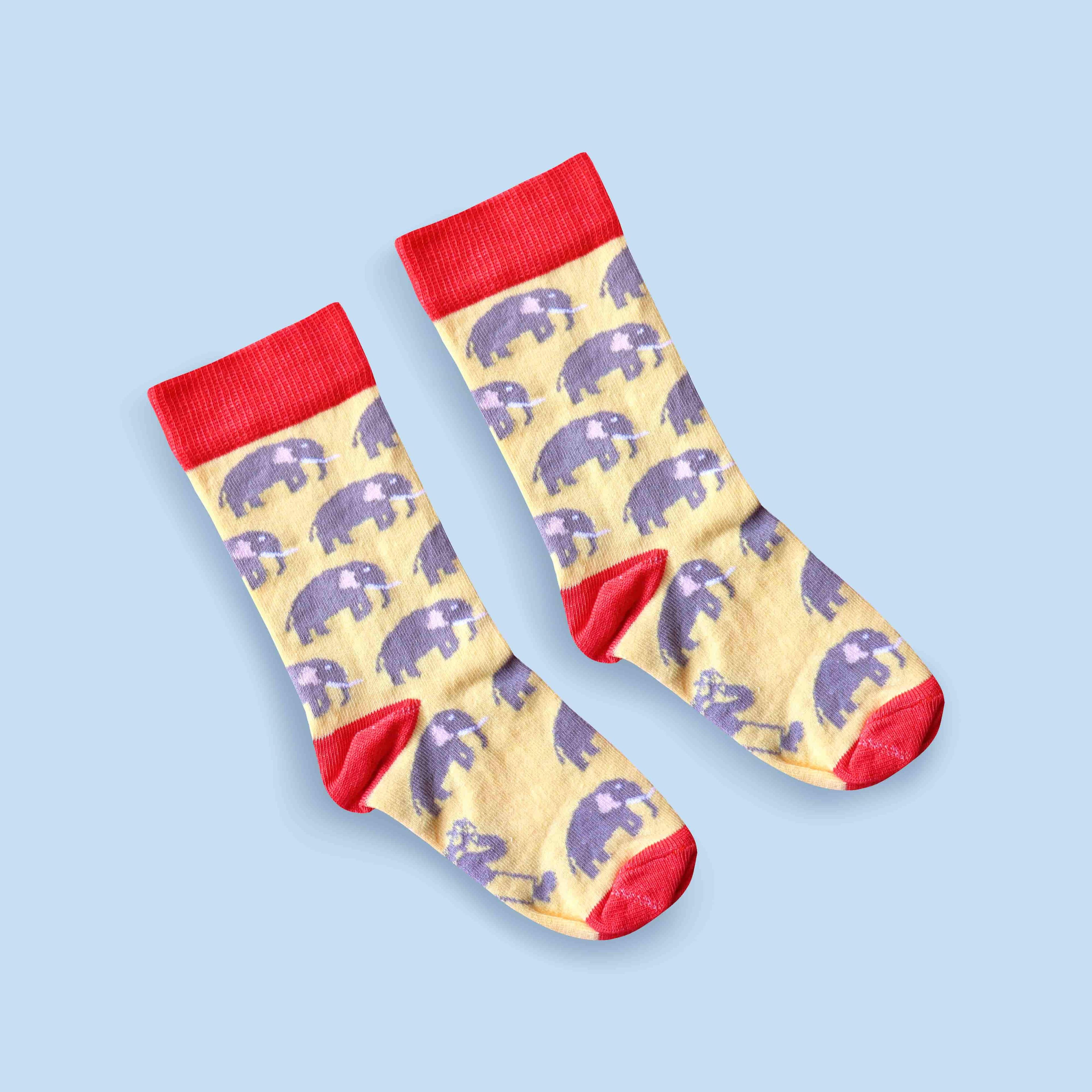 Kids' Elephant Socks — view 4