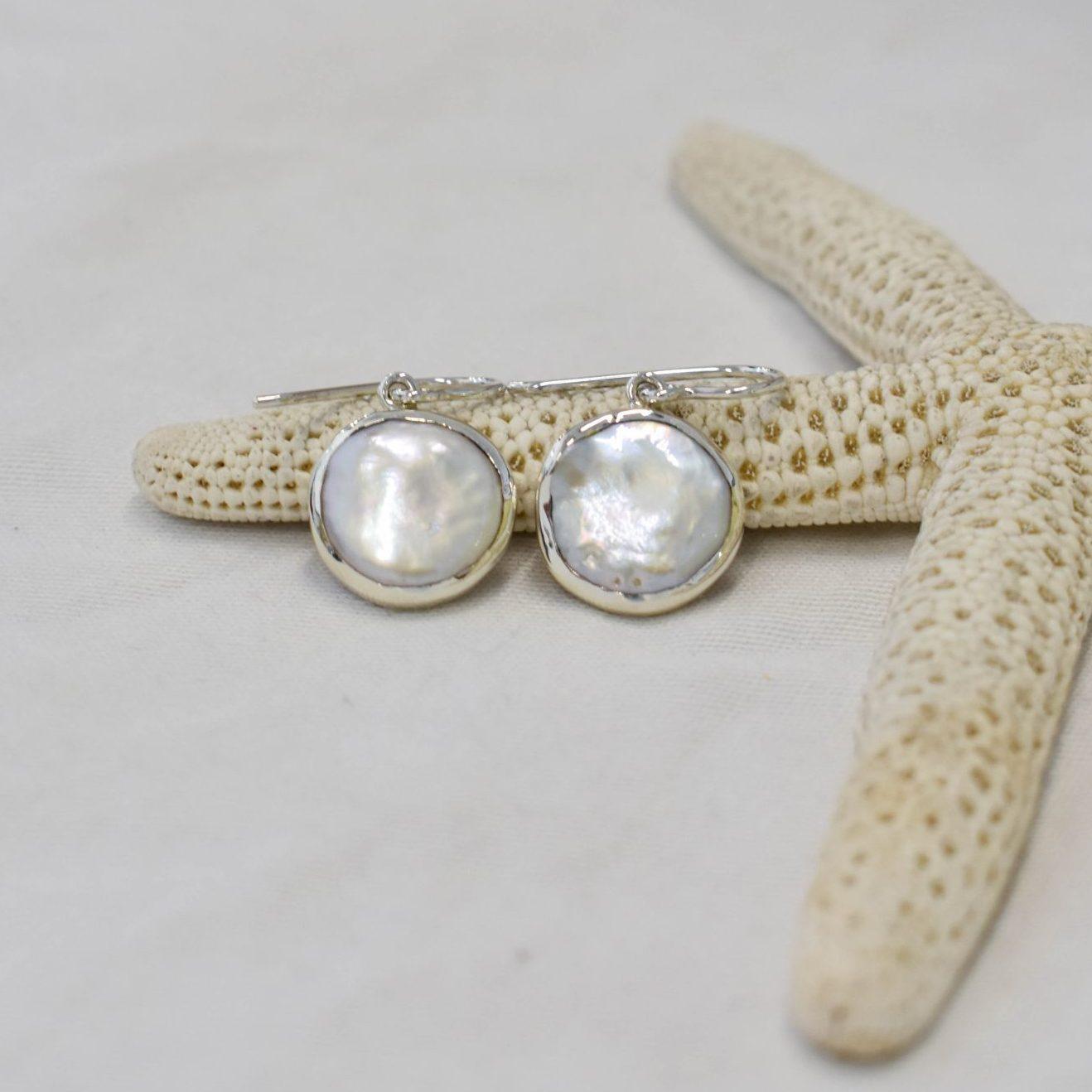 Kinkel Jewelry - Calypso Pearl Earrings — view 4