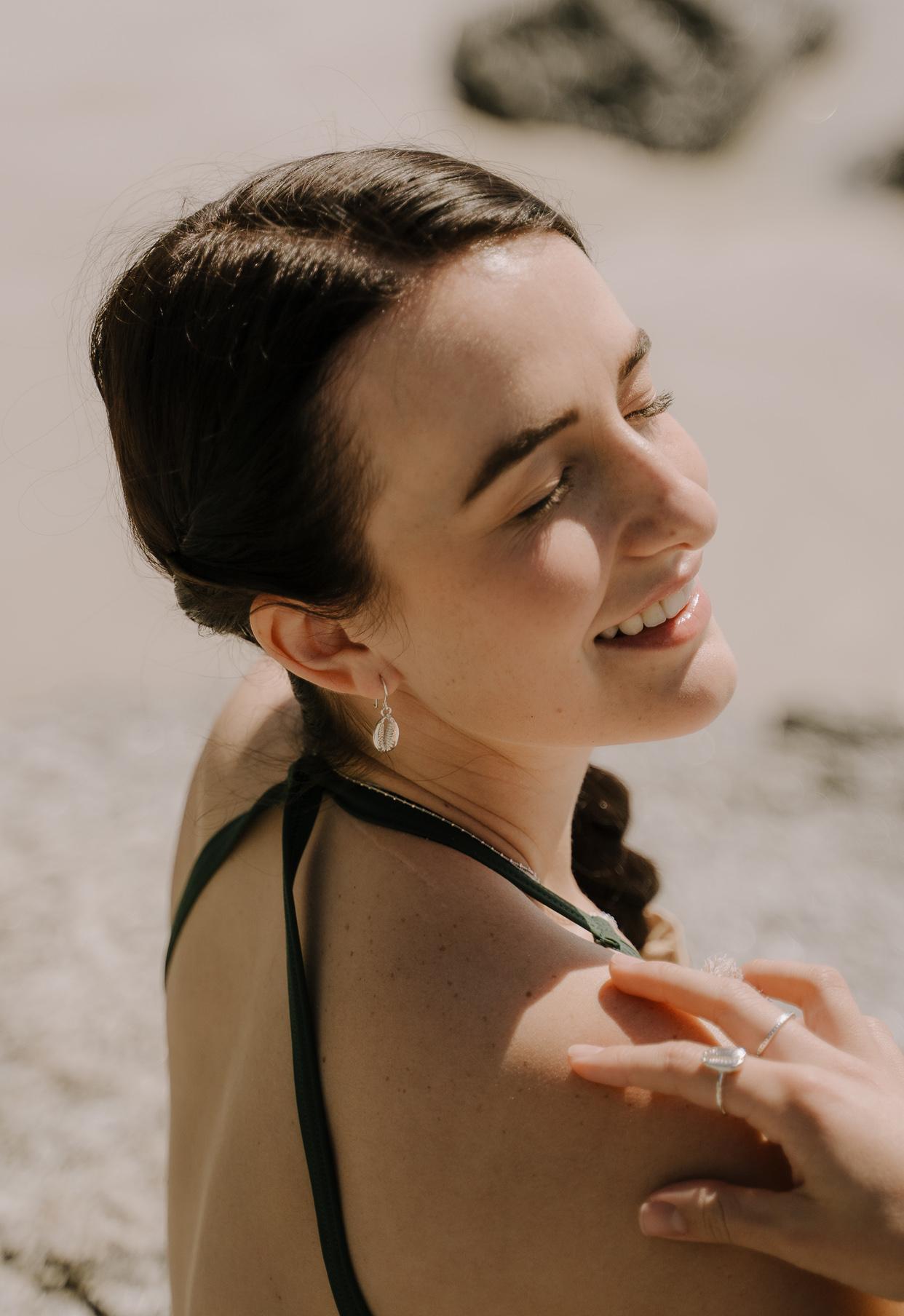 Kinkel Jewelry - Cowrie Earrings — view 4