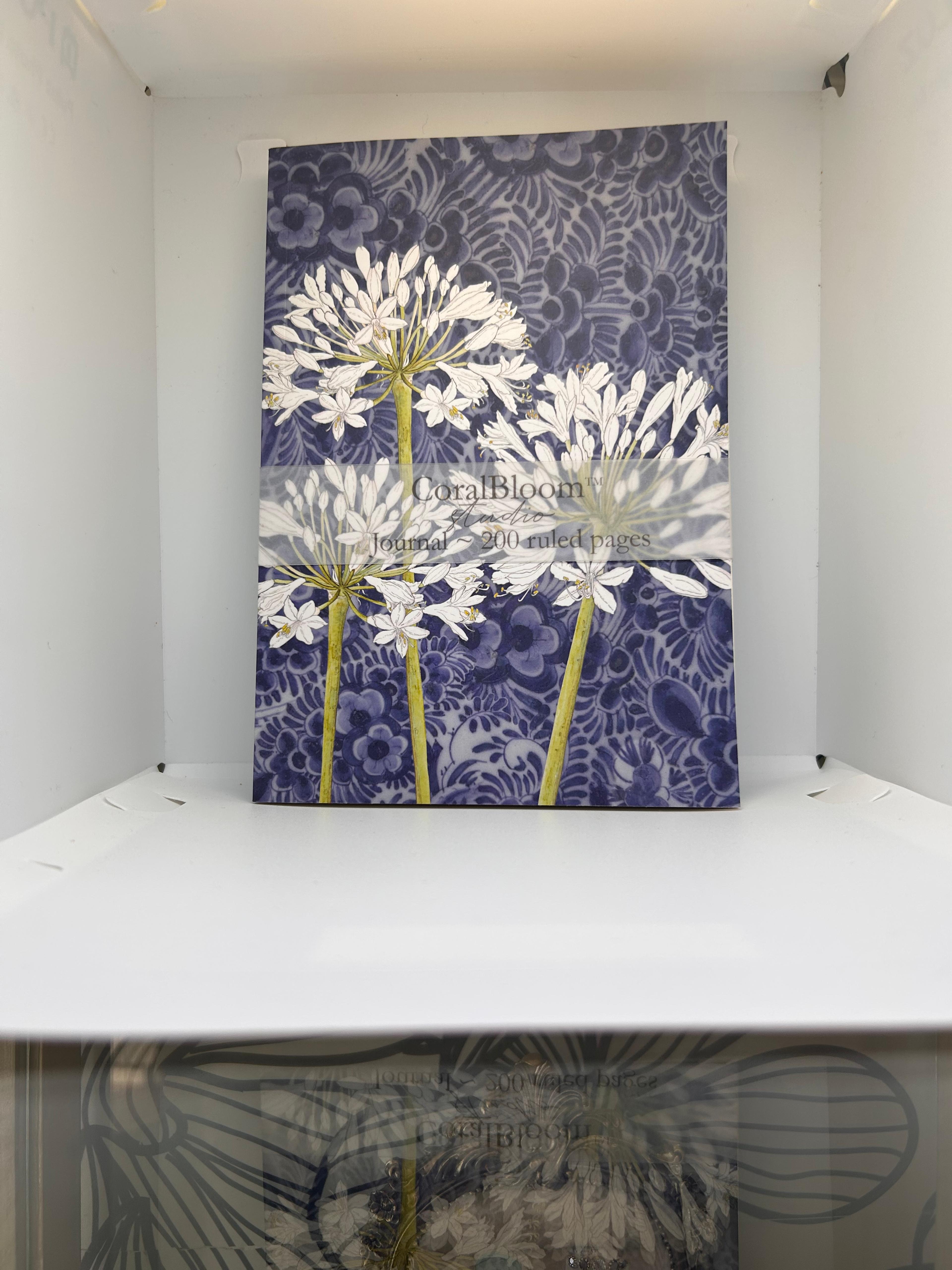 Agapanthus & Delft Journal