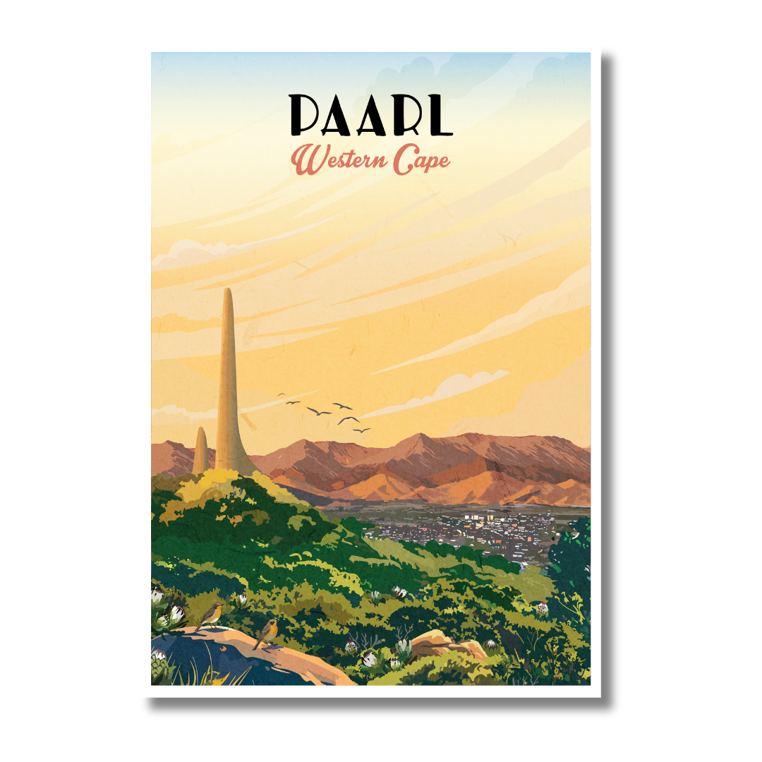 Paarl Travel Poster — view 1