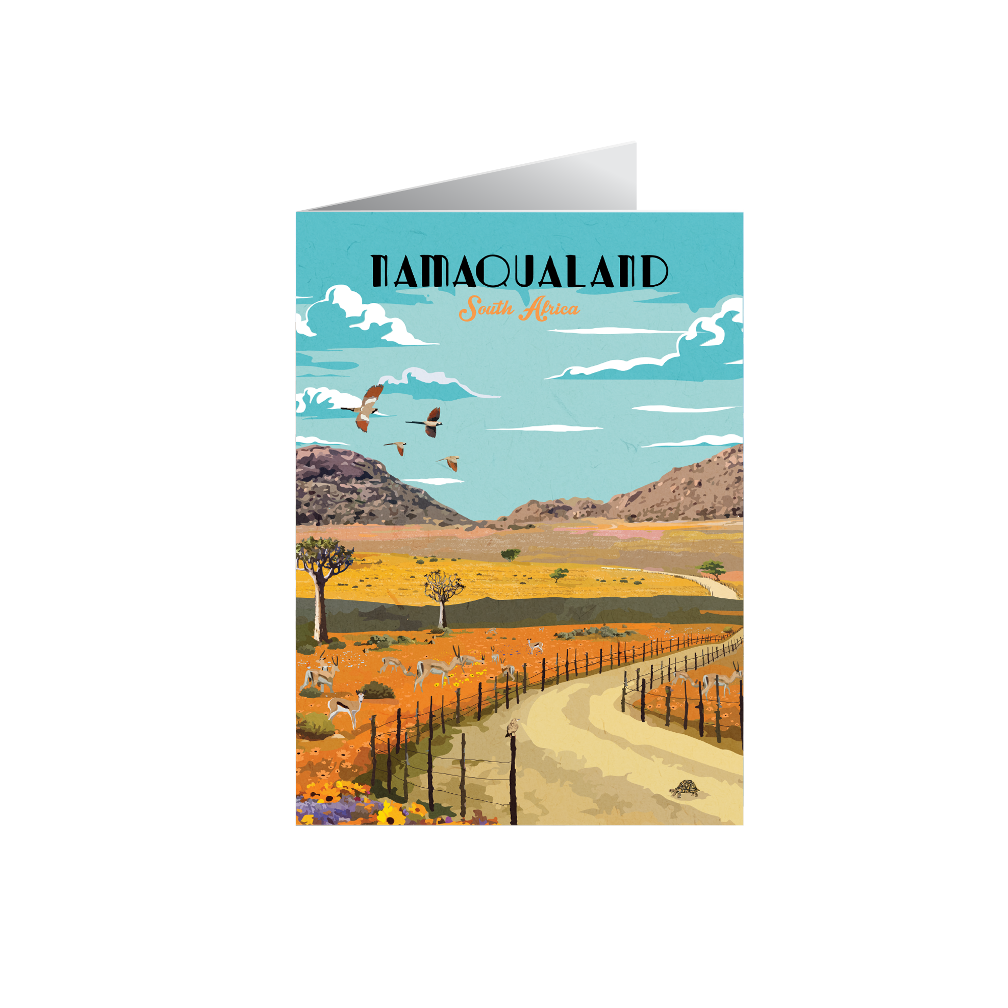 Namaqualand Travel Poster — view 2
