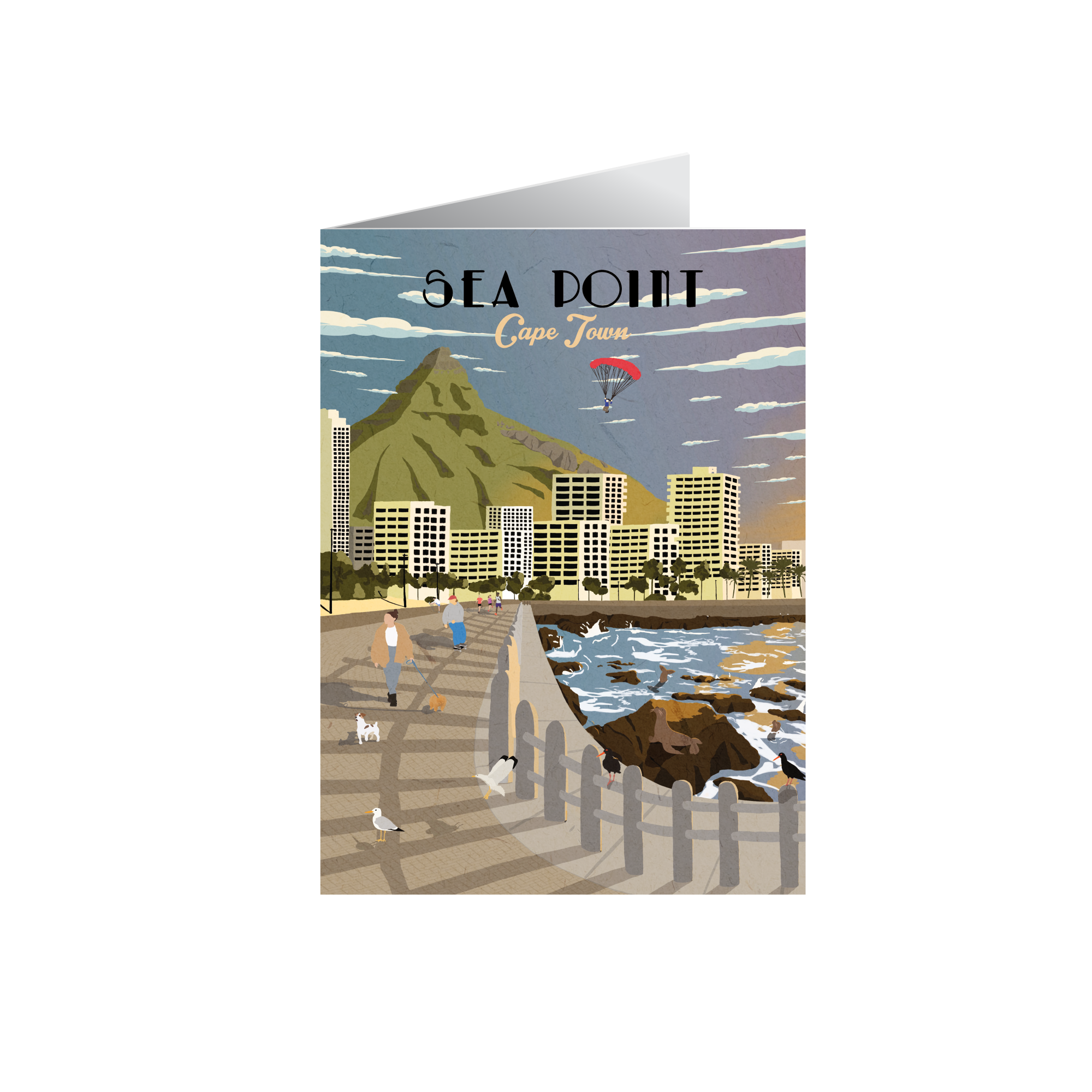 Sea Point Travel Poster — view 2