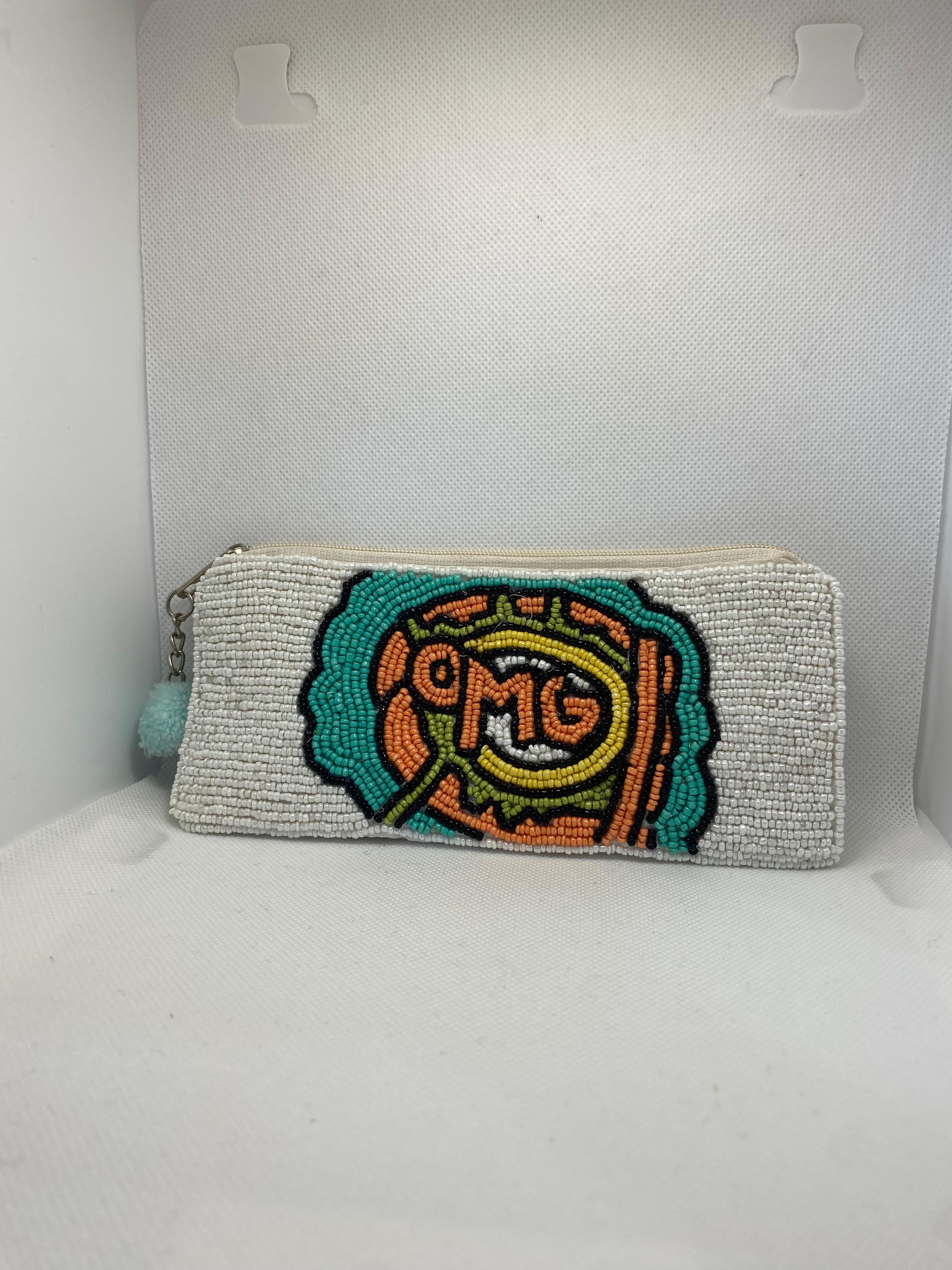 Kitch Kool Beaded Pencil Bag — OMG