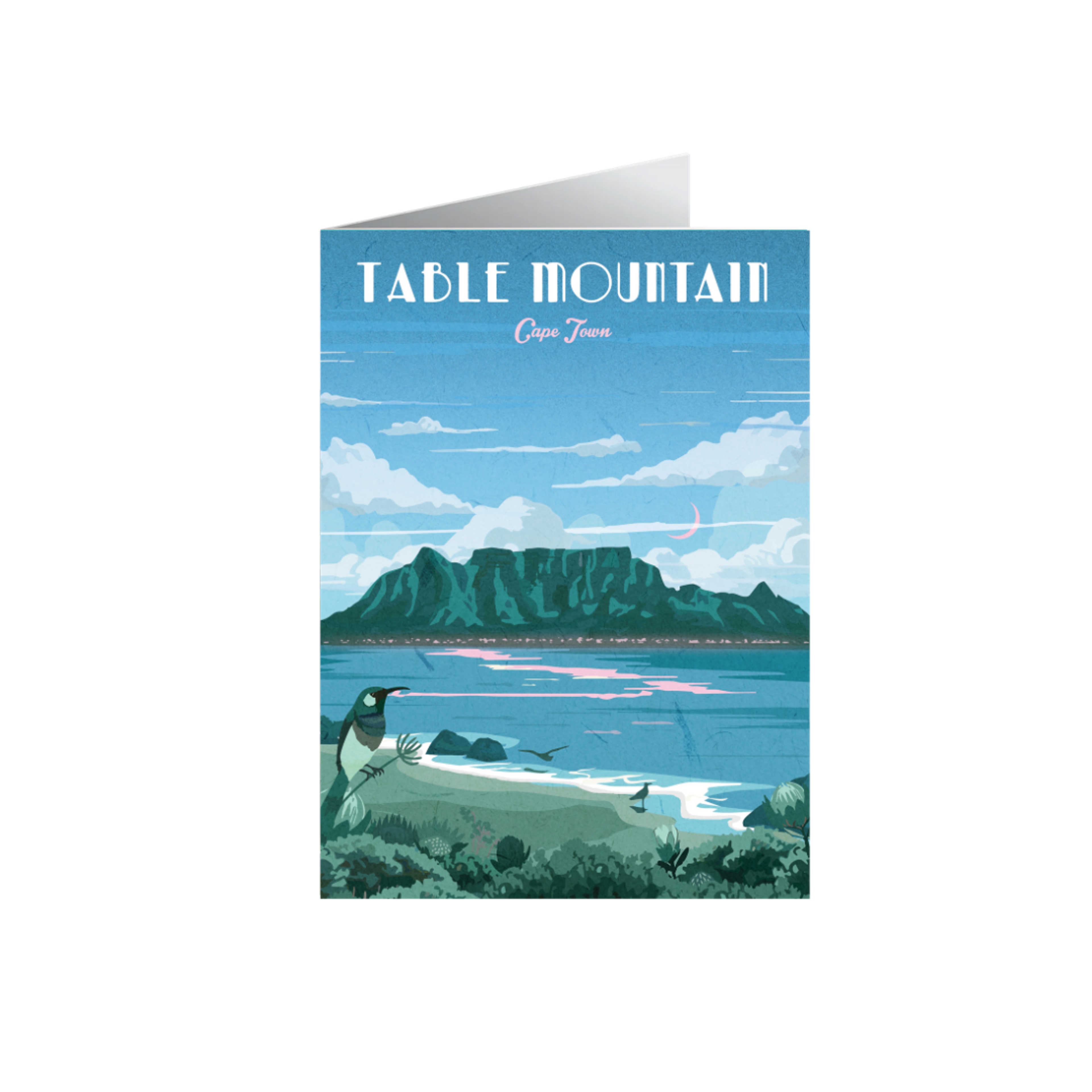 Table Mountain Travel Poster — view 2
