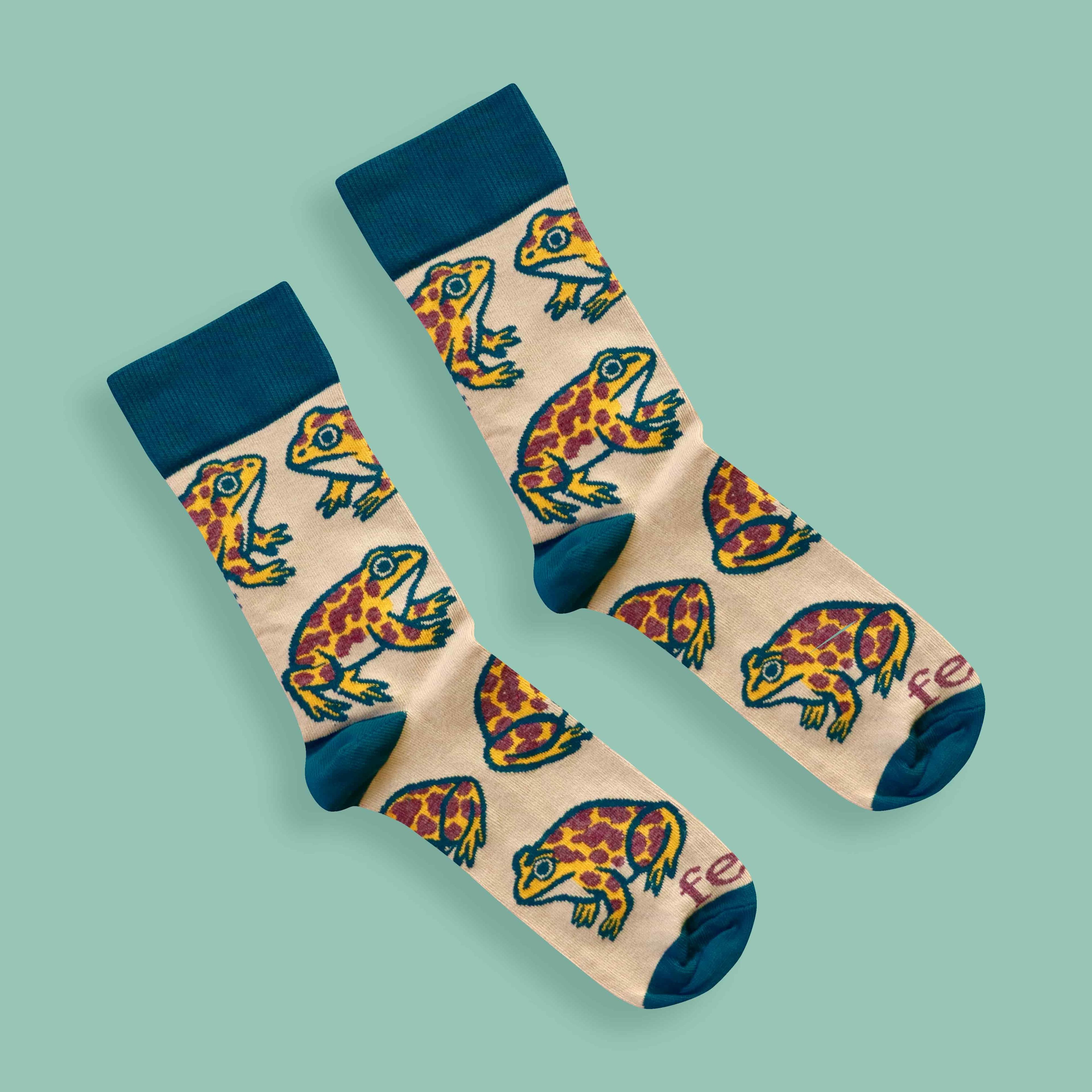 Cape Leopard Toad Socks — view 2