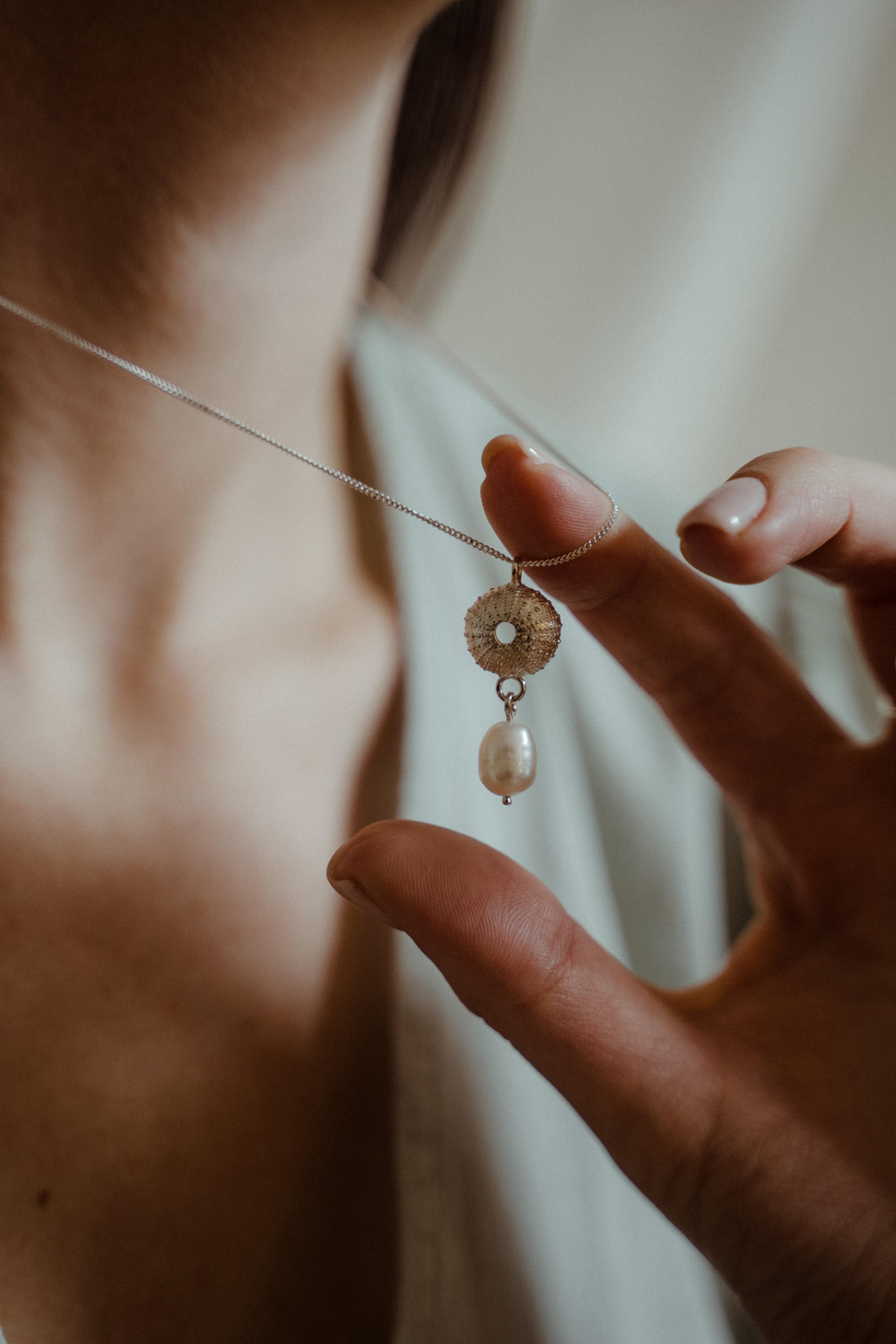 Kinkel Jewellery - Classic Sea Urchin Pearl Necklace — view 9