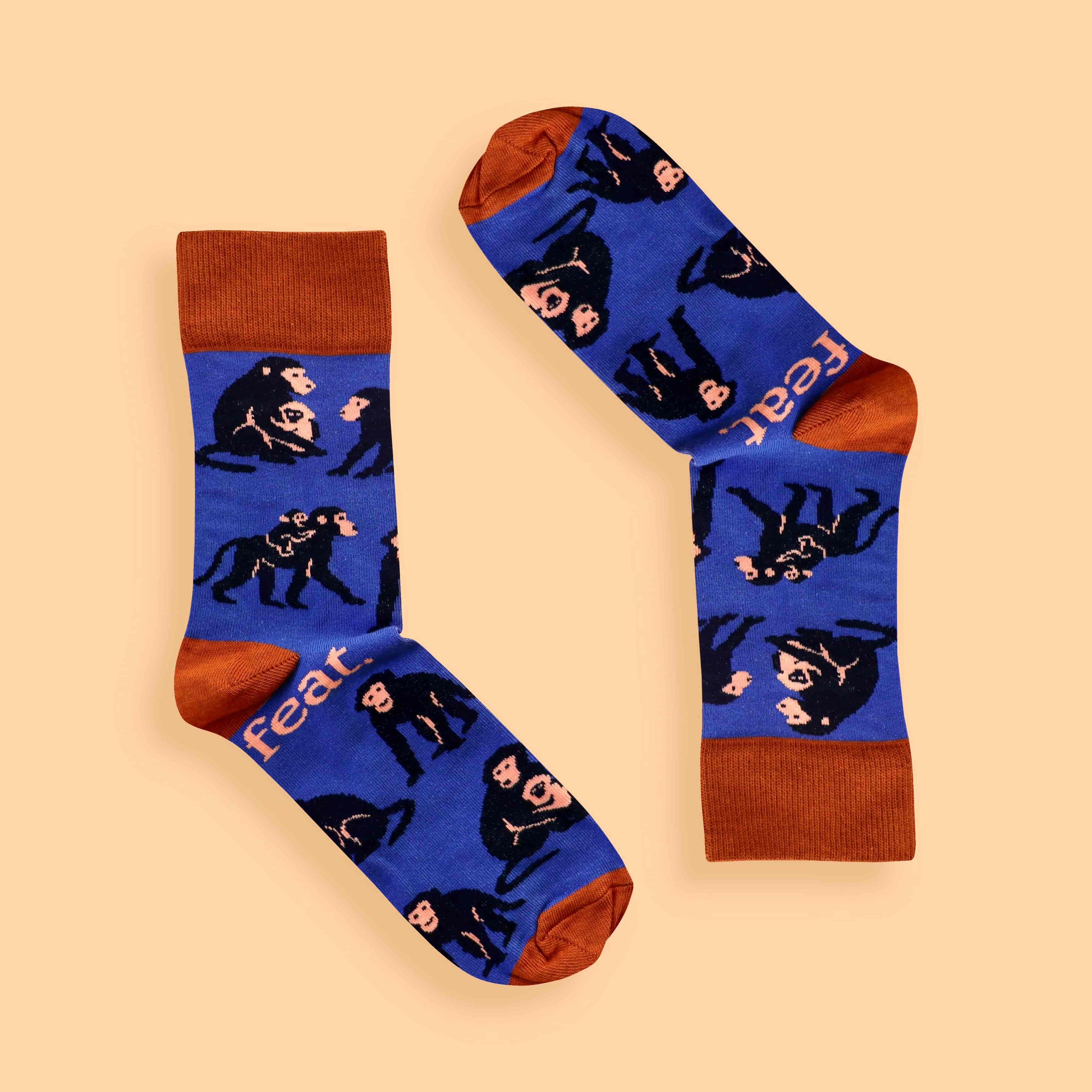 Baboon Troop Socks — view 3