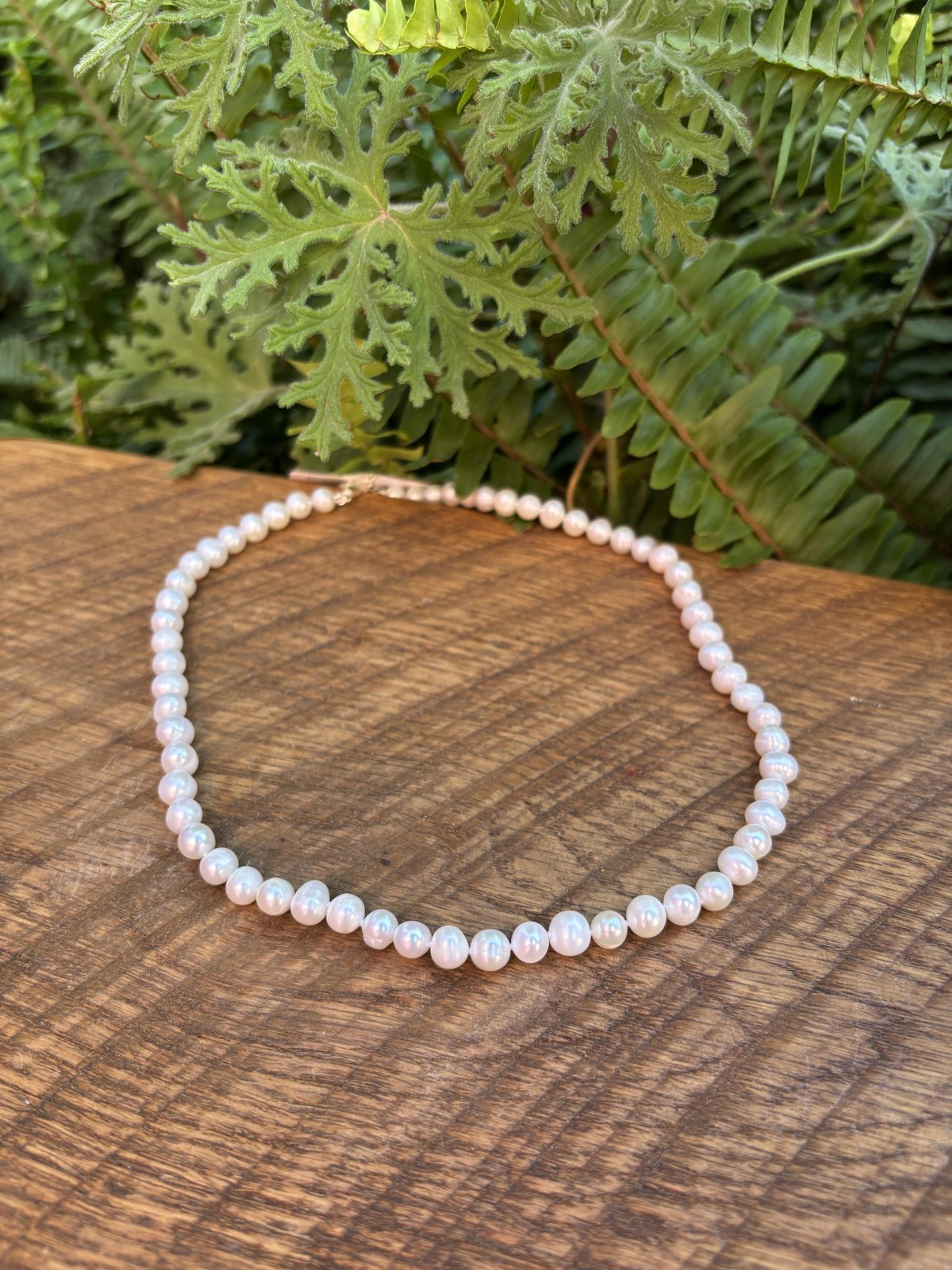 Classic Freshwater Pearl Strand Necklace