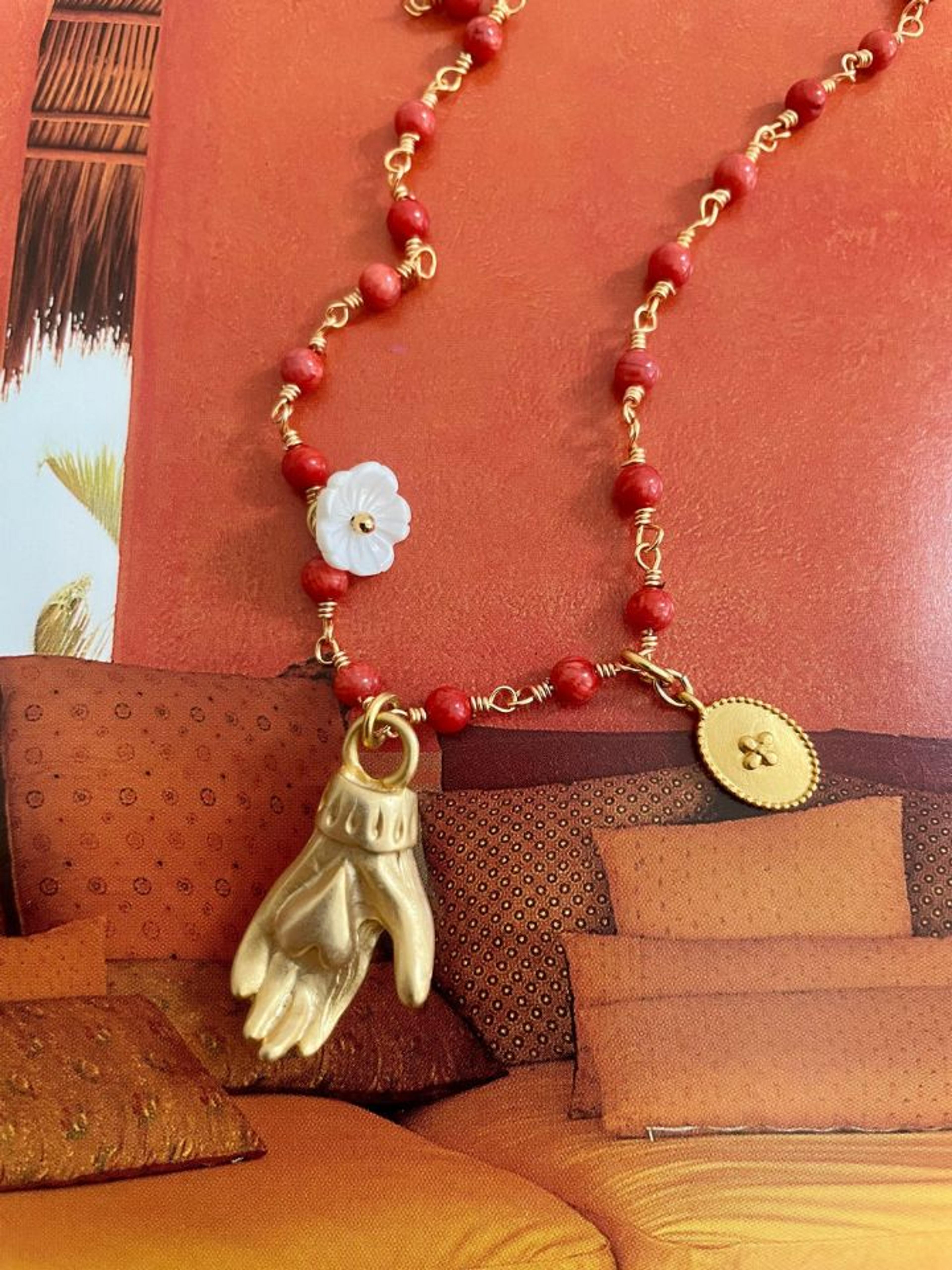 Bougainvillea Cafe Fiammetta Necklace