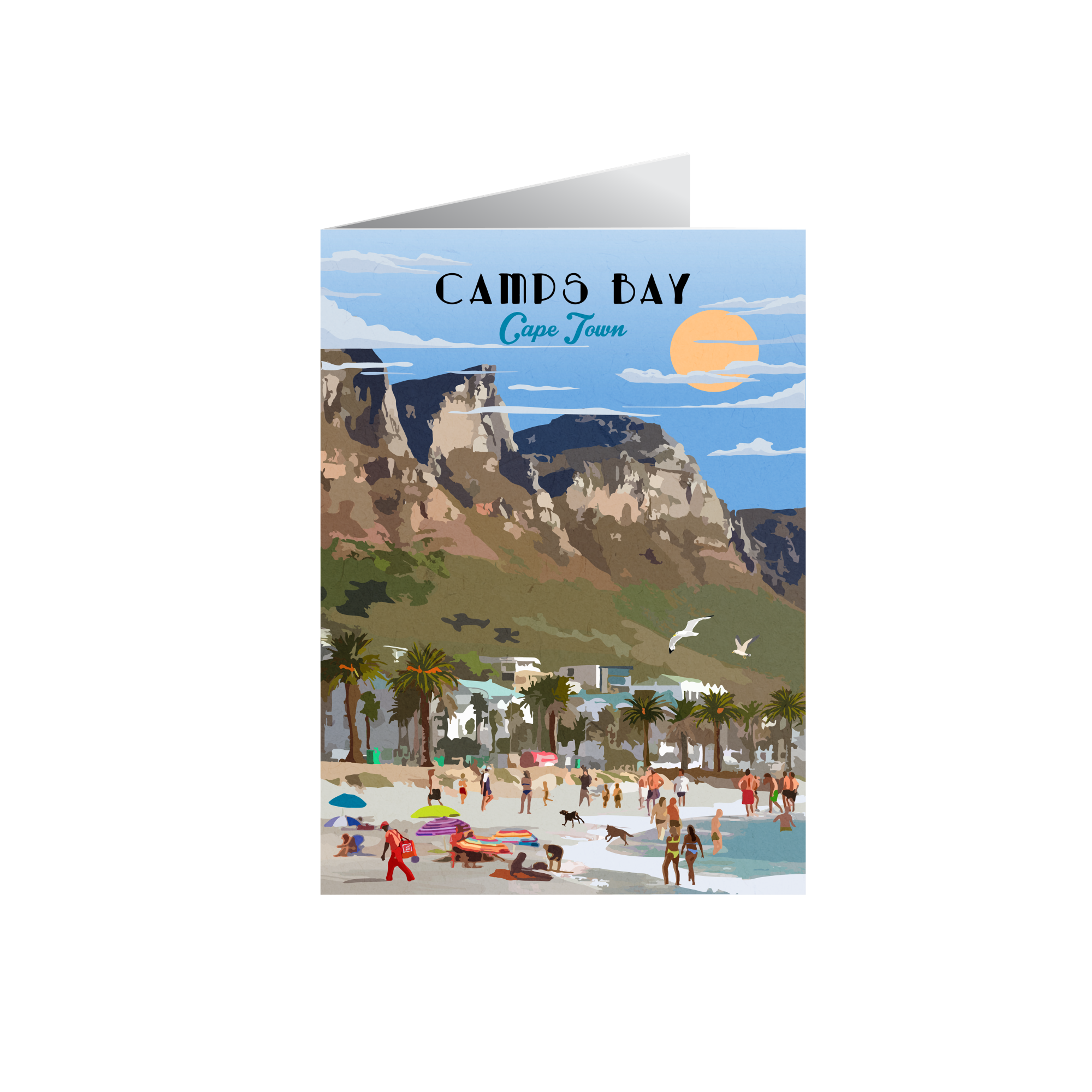 Camps Bay Travel Poster — view 2