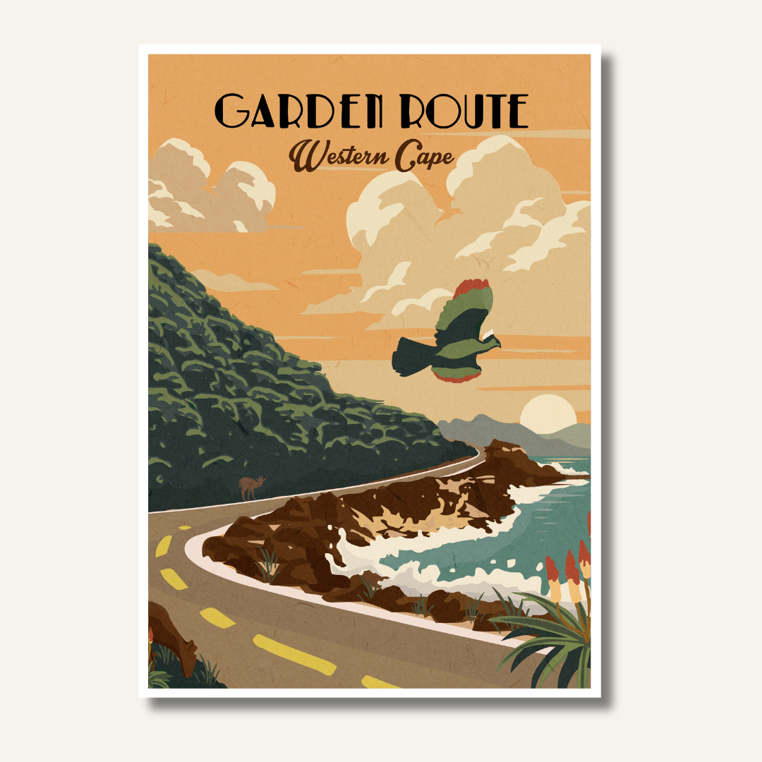 Garden Route Travel Poster — view 1