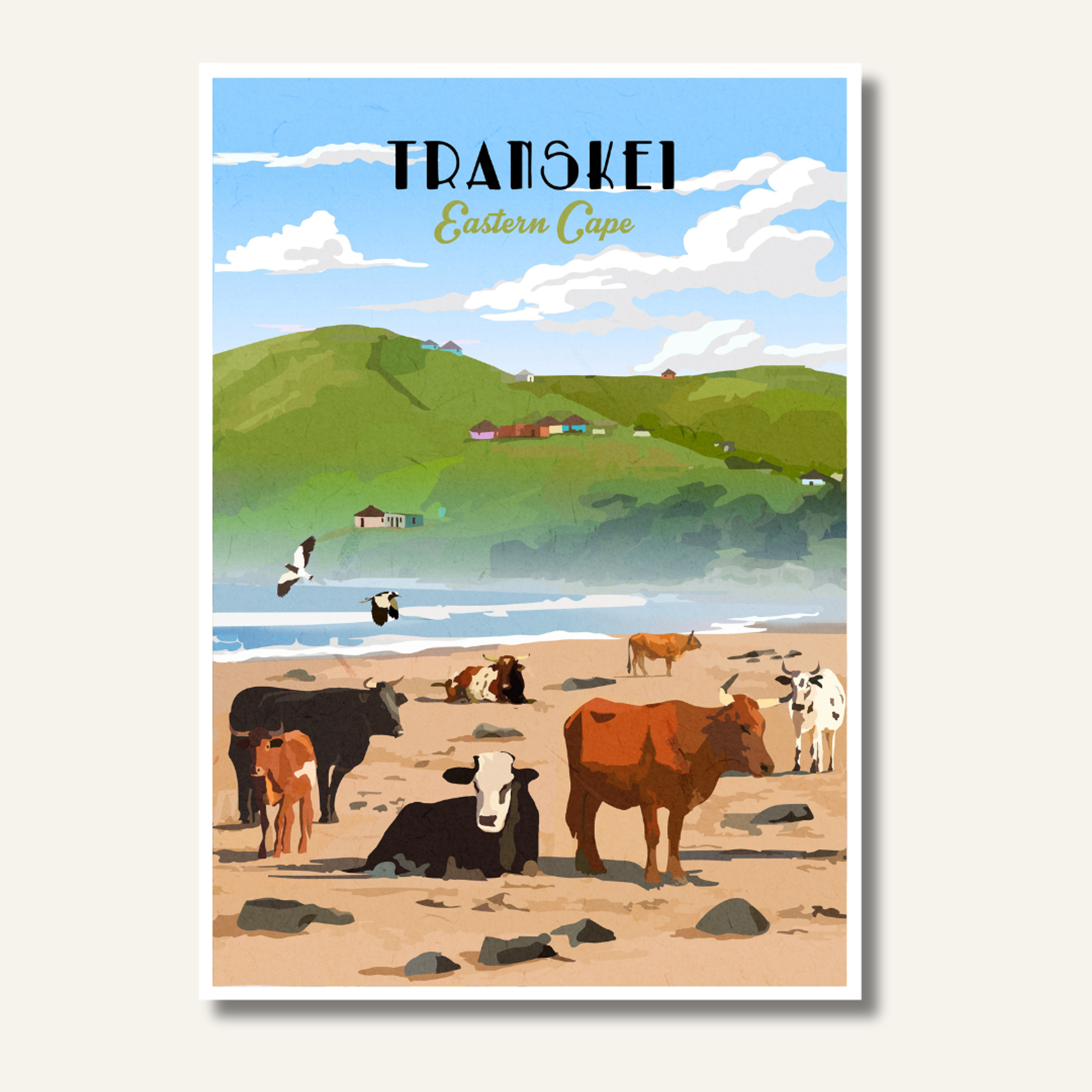 Transkei Travel Poster — view 1