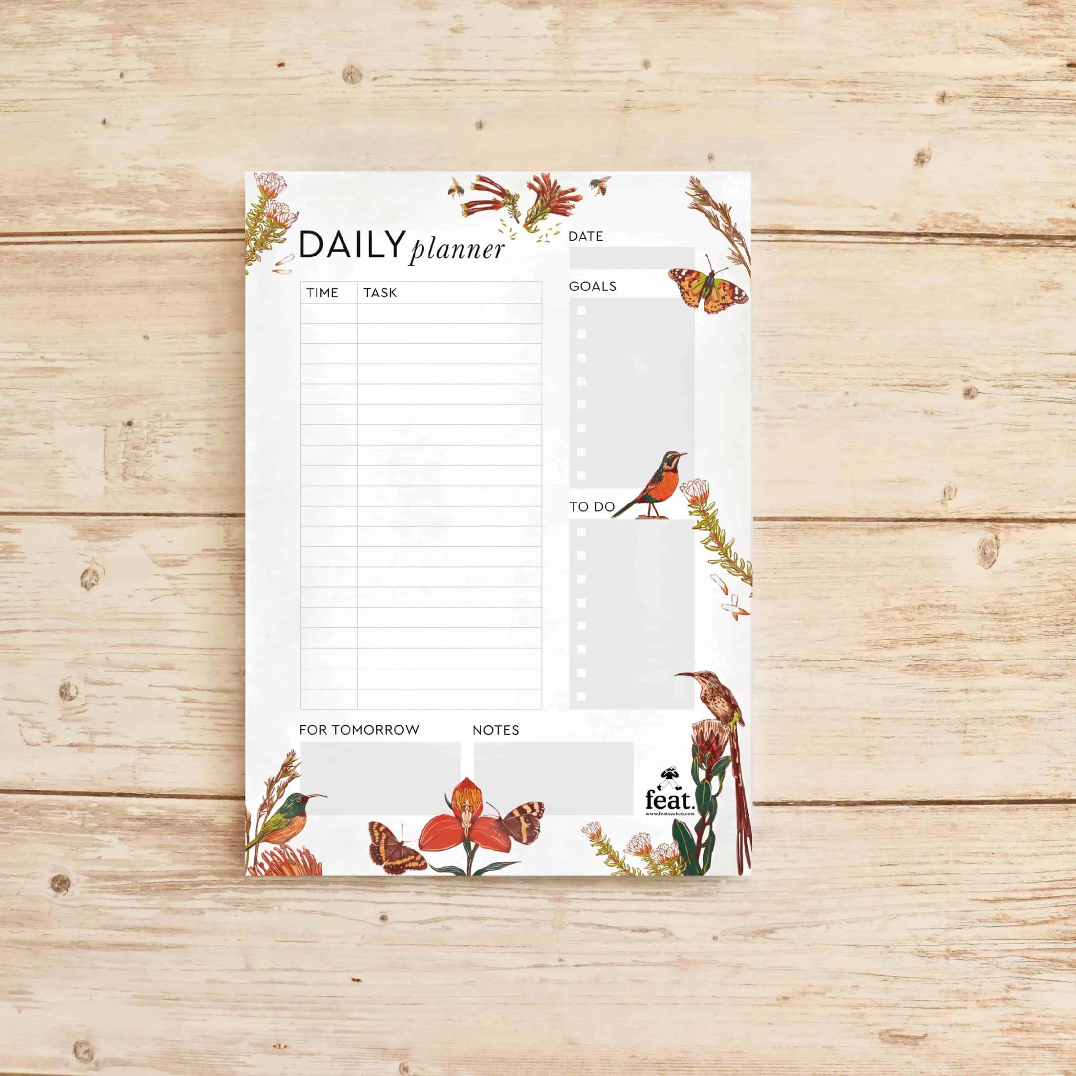Feat Mountain Beauty Daily Planner