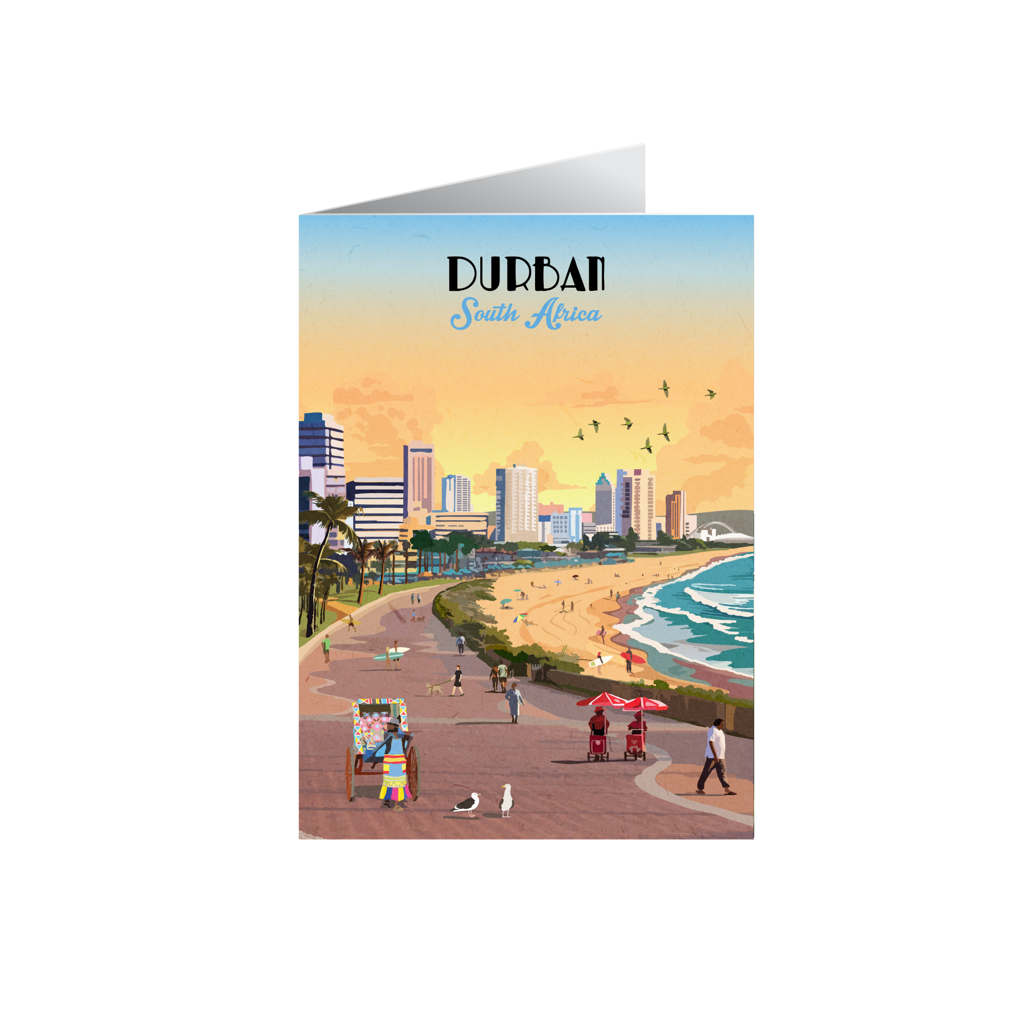 Durban Travel Poster — view 2