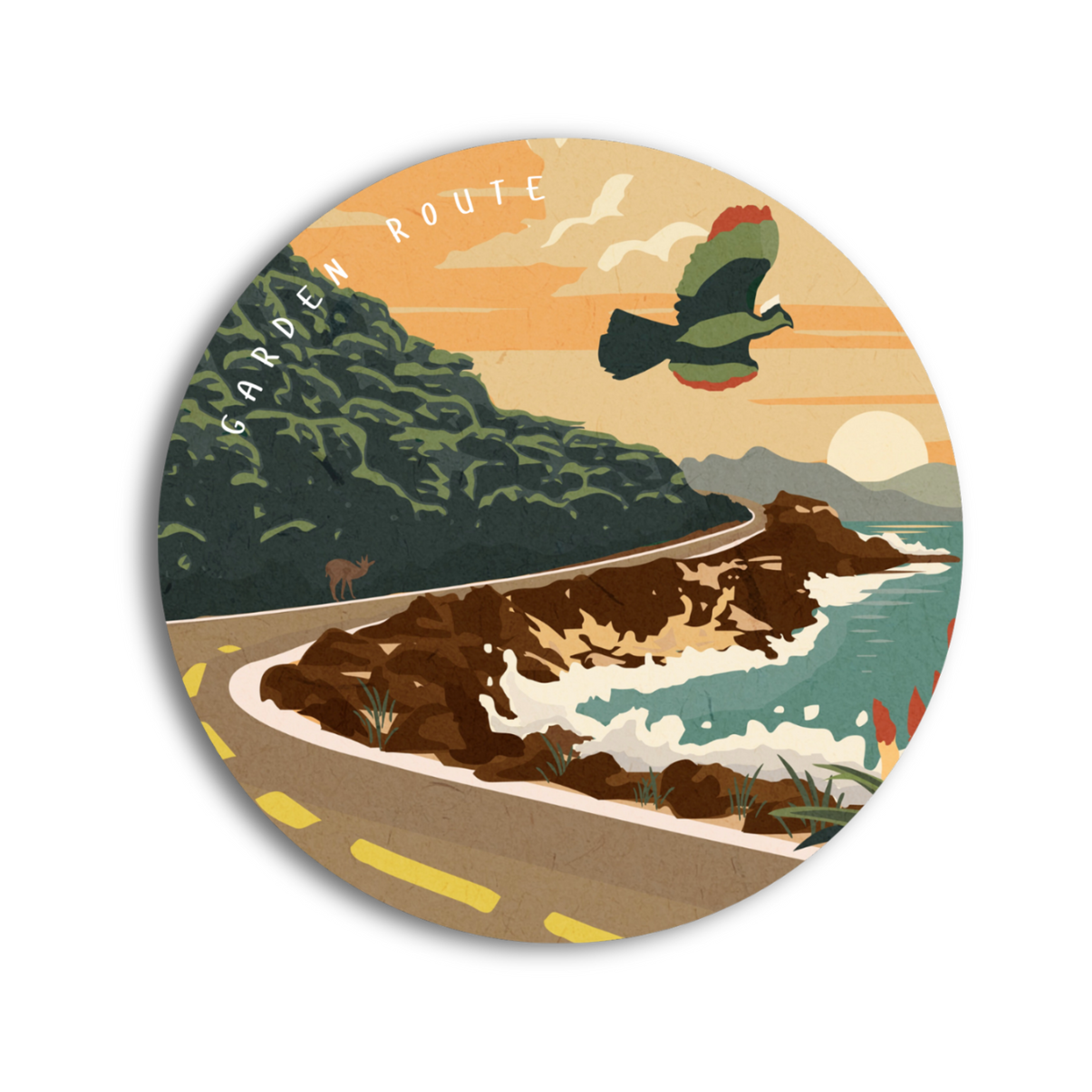Garden Route Travel Poster — view 3